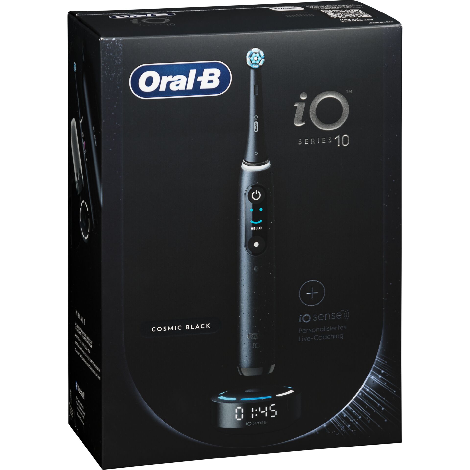 Braun Oral B iO Series 10 Cosmic Black Zahnpflege