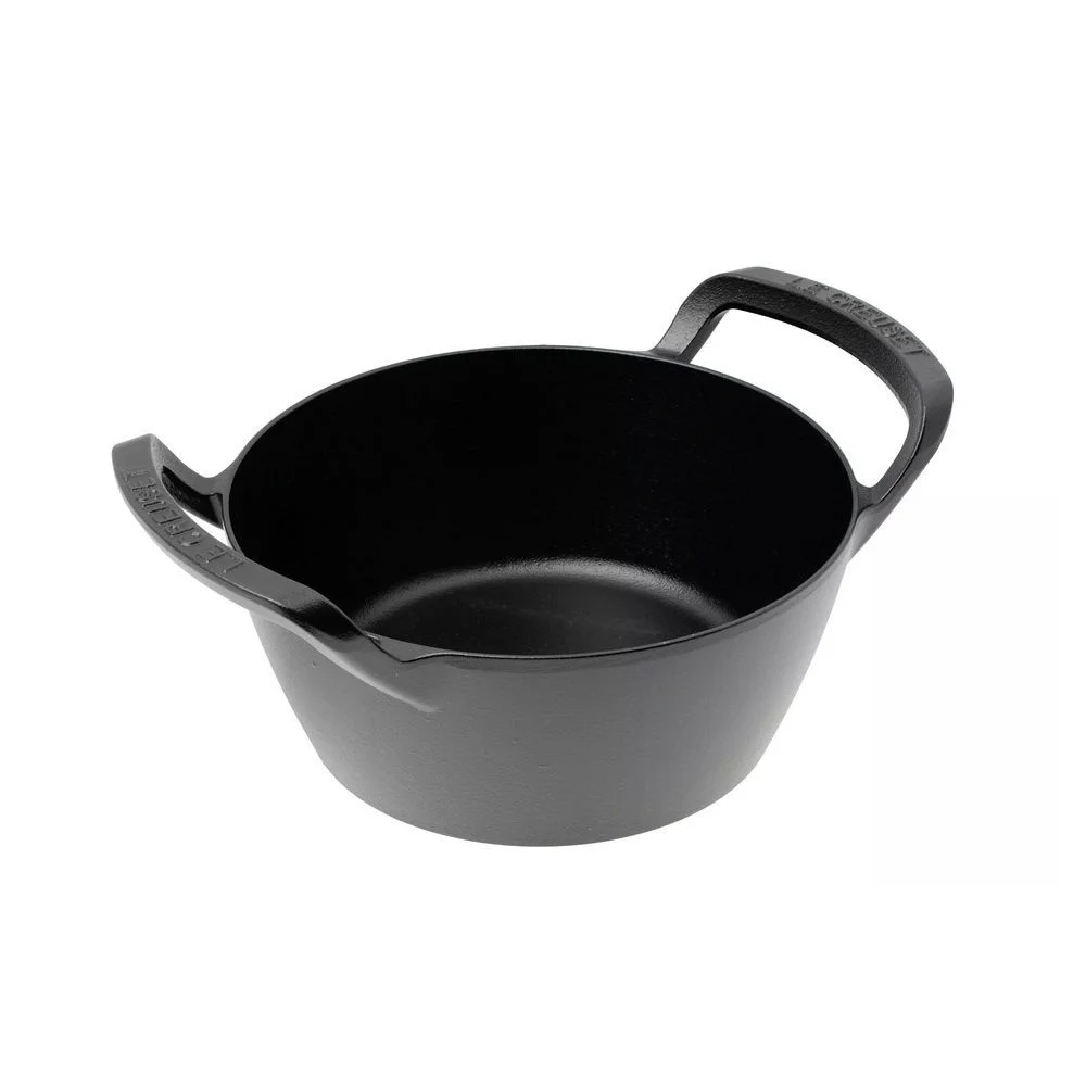 Le Creuset Braeter BBQ Outdoor  Rund 25cm  Schwarz Matt Pfannen & Toepfe