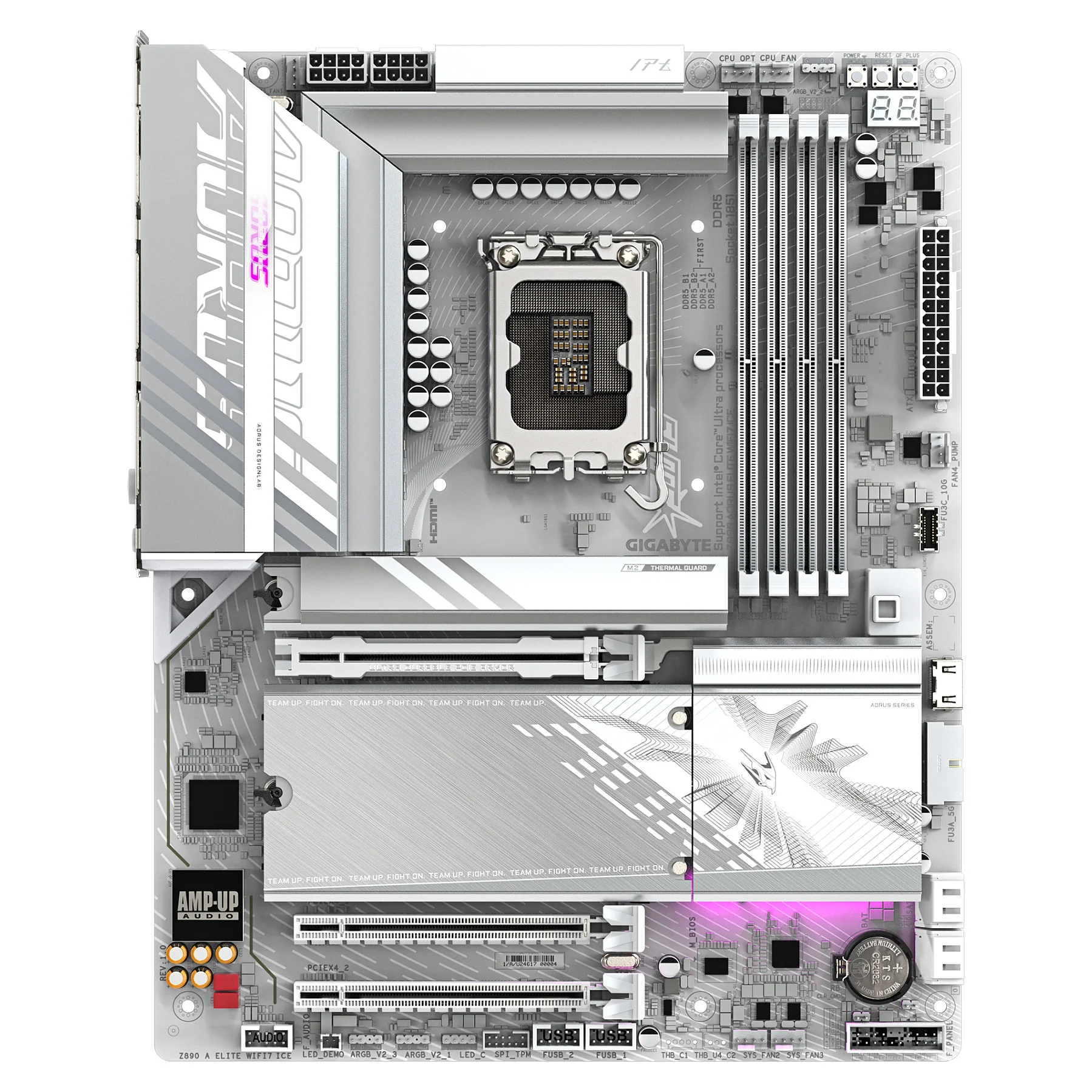 Gigabyte GIGA Z890 AORUS ELITE WIFI7 ICE S1851 DDR5 ATX PC-Zubehoer