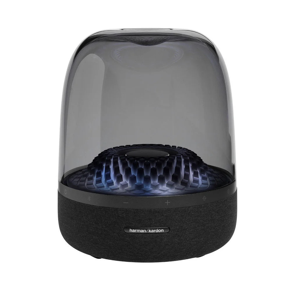 HARMAN KARDON BT Lautsprecher mit Themenbeleuchtung Aura Studio 4  schwarz Multimedia & Technik