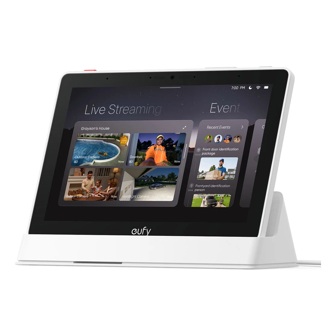 Eufy T87A03W1 zentrale Smart Home Steuereinheit Kabelgebunden Weiss PC-Zubehoer