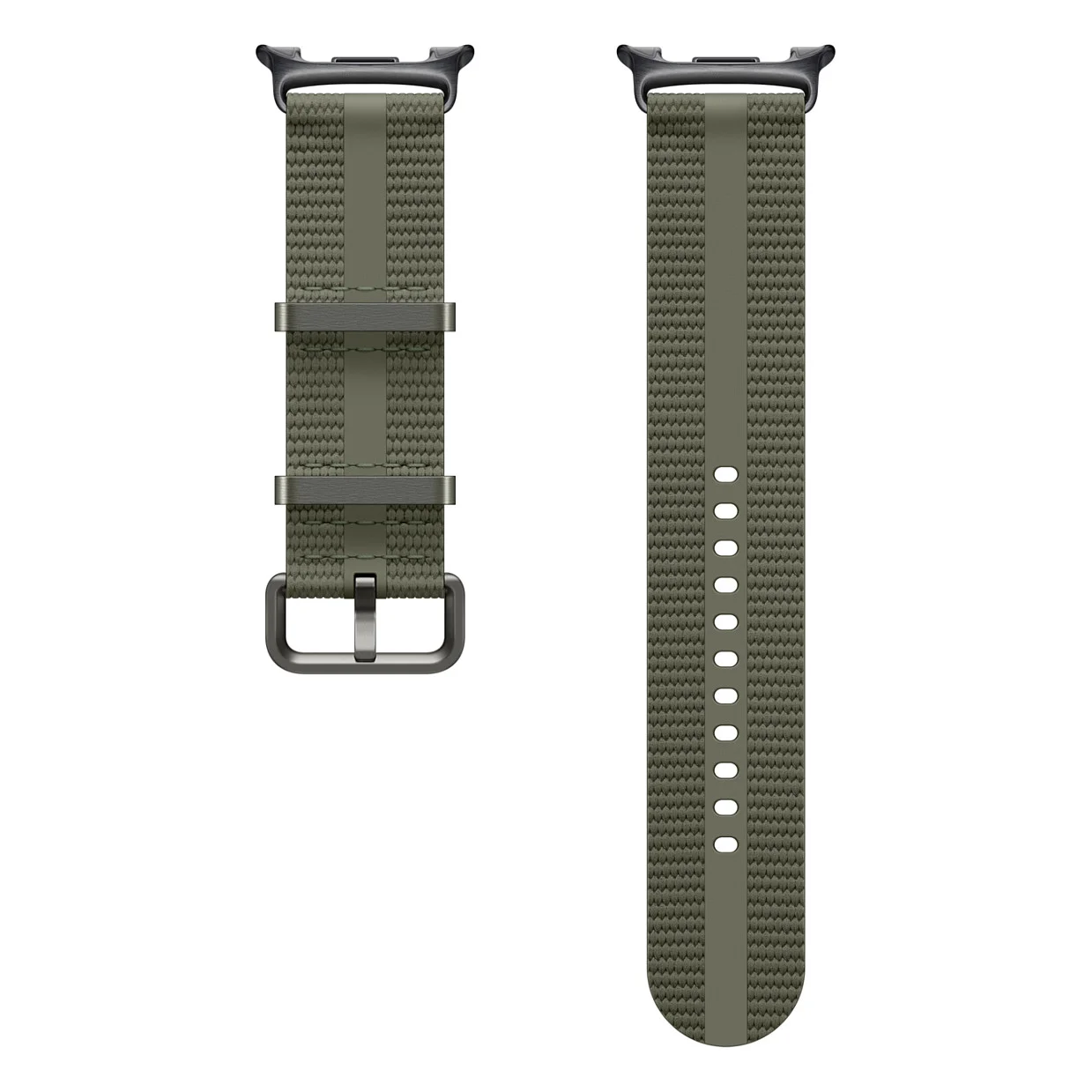 Samsung ET SOL33LGEGEU Intelligentes tragbares Accessoire Band Gruen Nylon  Textil Smartwatches & Fitnesstracker