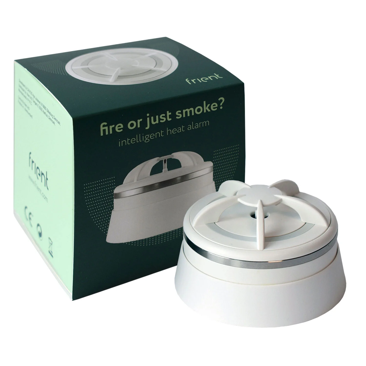 frient Hitzewarnmelder  Zigbee  Temperatursensoren Rauchmelder