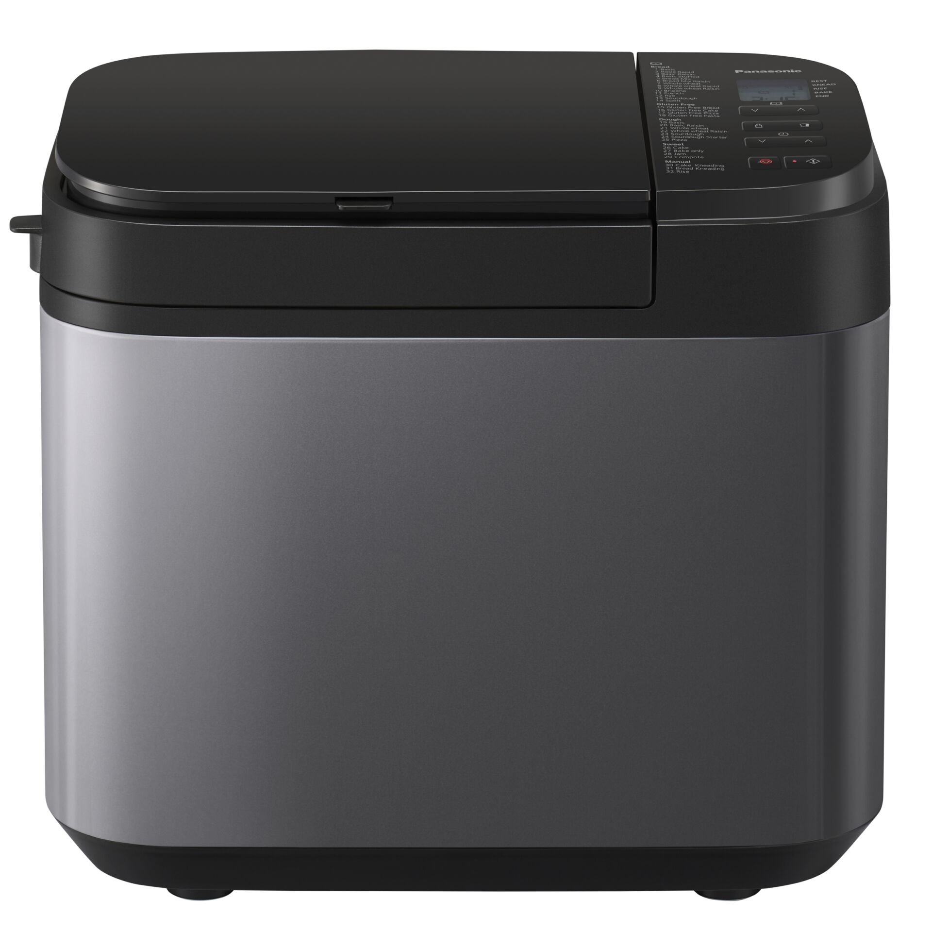 Panasonic SD YR 2540 HXD Dunkelgrau Backoefen & Mikrowellen