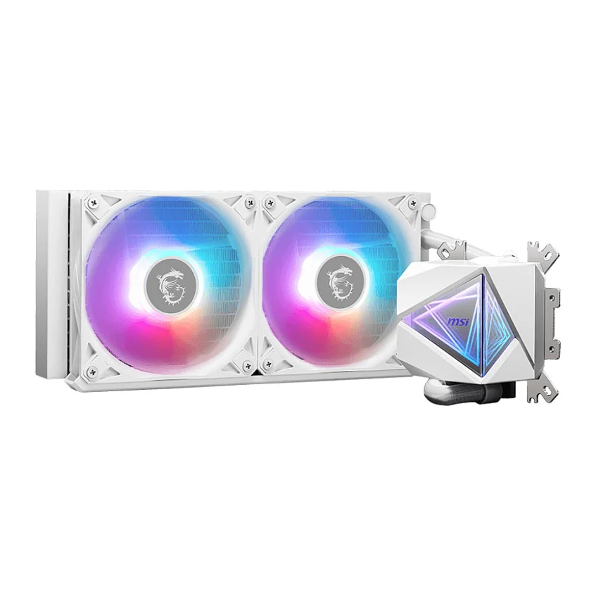 MSI MAG Coreliquid I240 Prozessor Fluessigkeitskuehlung 12 cm Weiss 1 Stueck e  PC-Zubehoer