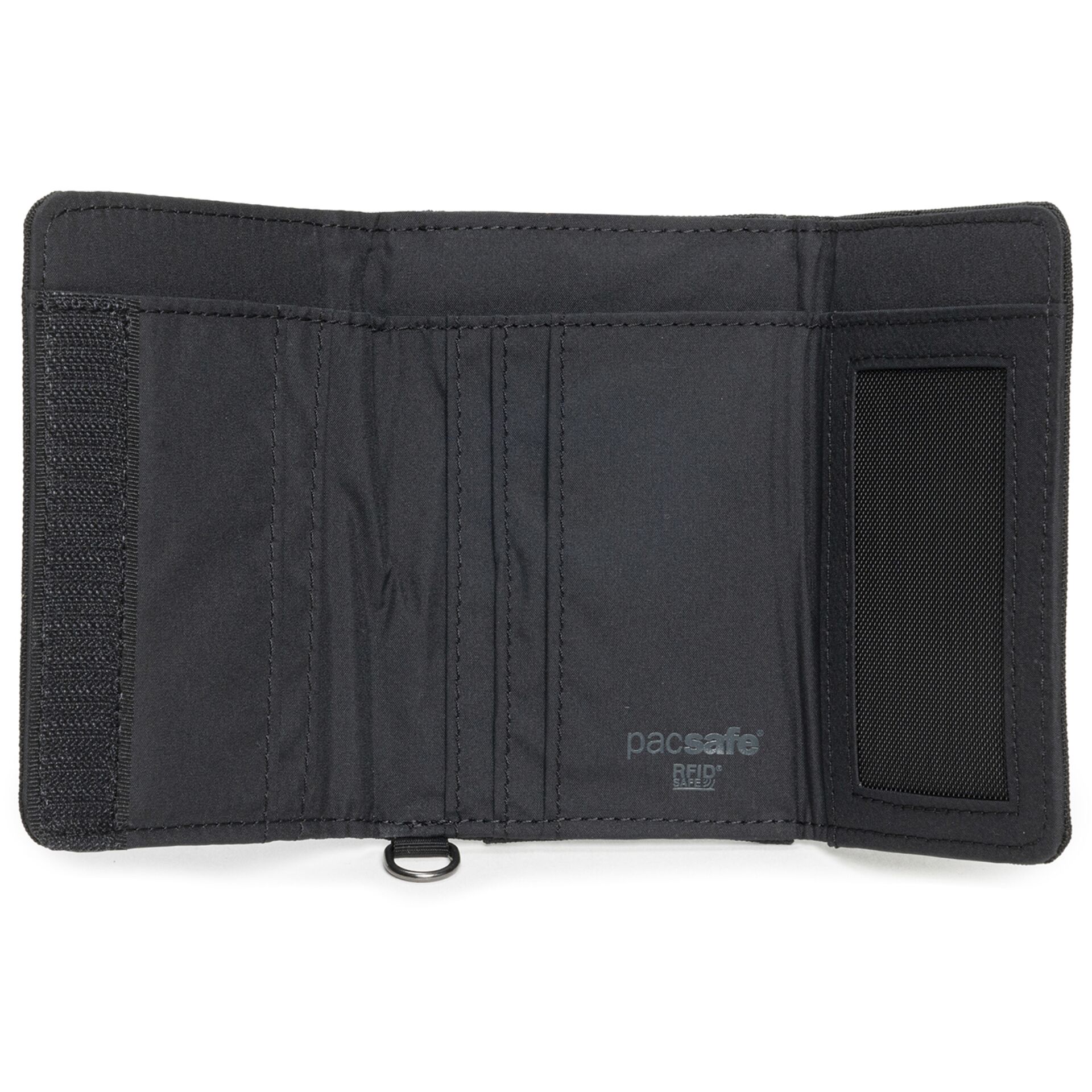 Pacsafe RFIDsafe Portemonnaie 3tlg  schwarz Taschen & Rucksaecke