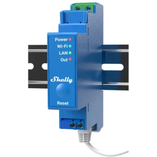 Shelly Relais ZollPro 1Zoll WLAN LAN Max  16A 1 Kanal 1 Phase BT DIN Rail Smart Home