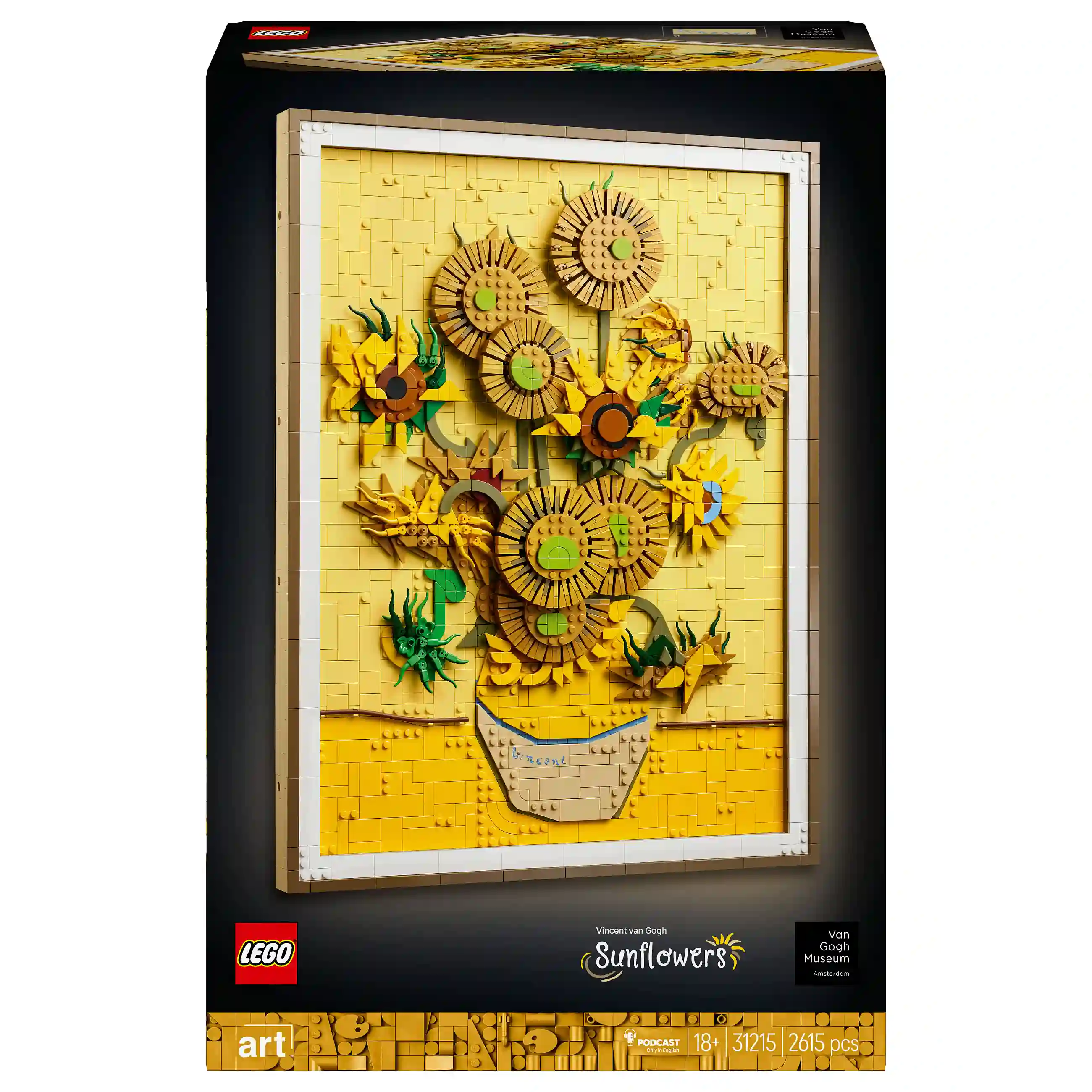 LEGO 31215 Art Vincent van Gogh   Sonnenblumen Spielwaren