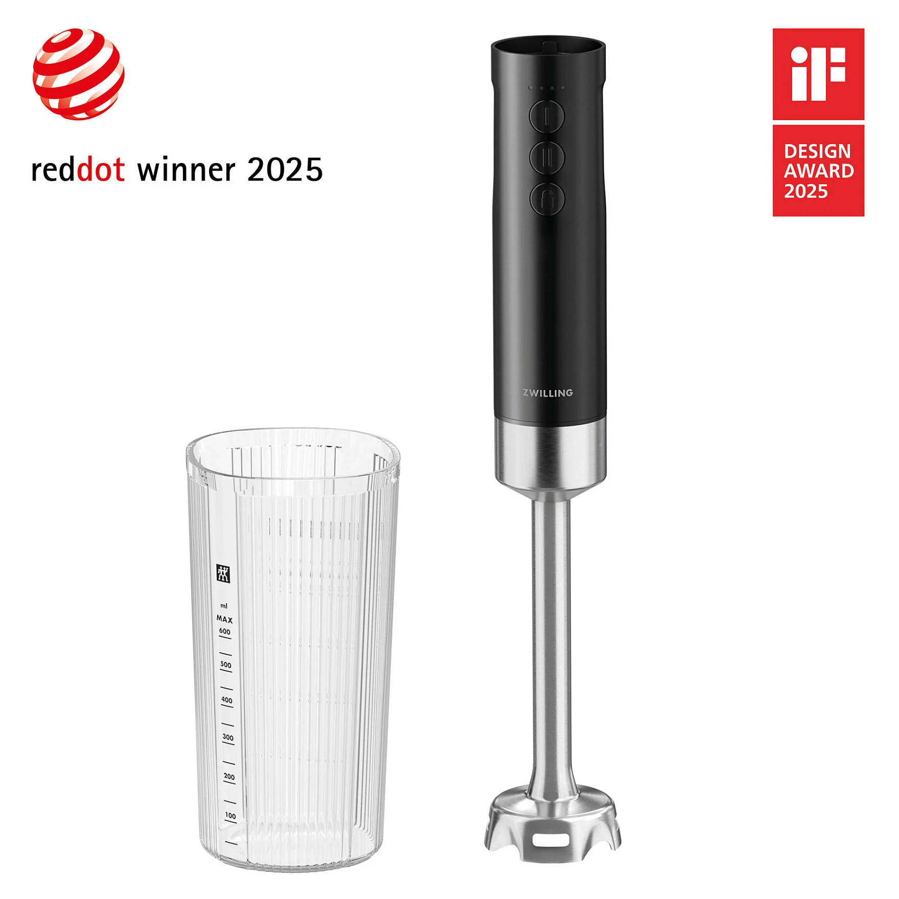 ZWILLING XTEND Kabelloser Stabmixer  ohne Akku Mixer & Zerkleinerer