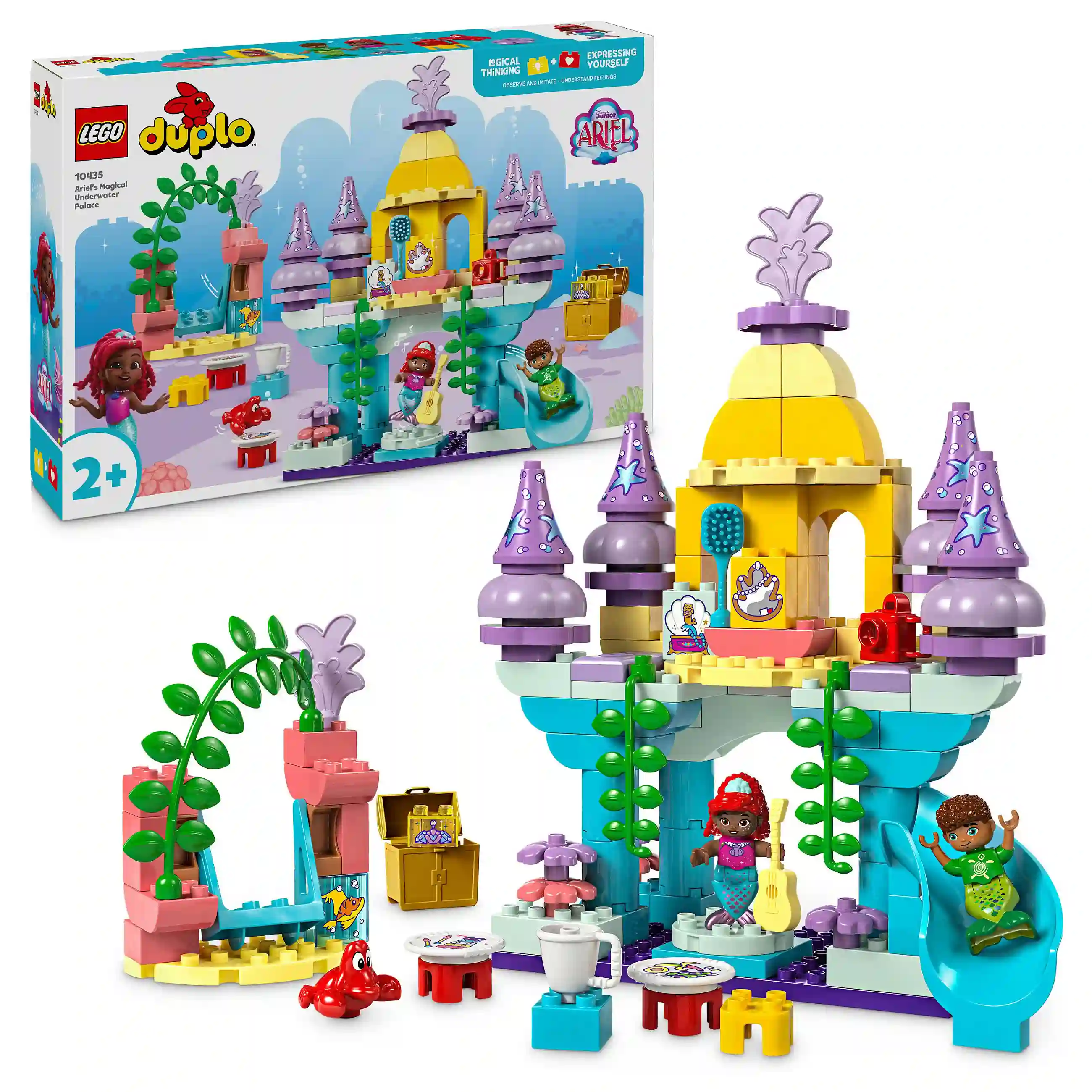 LEGO 10435 DUPLO Disney Arielles magischer Unterwasserpalast Spielwaren
