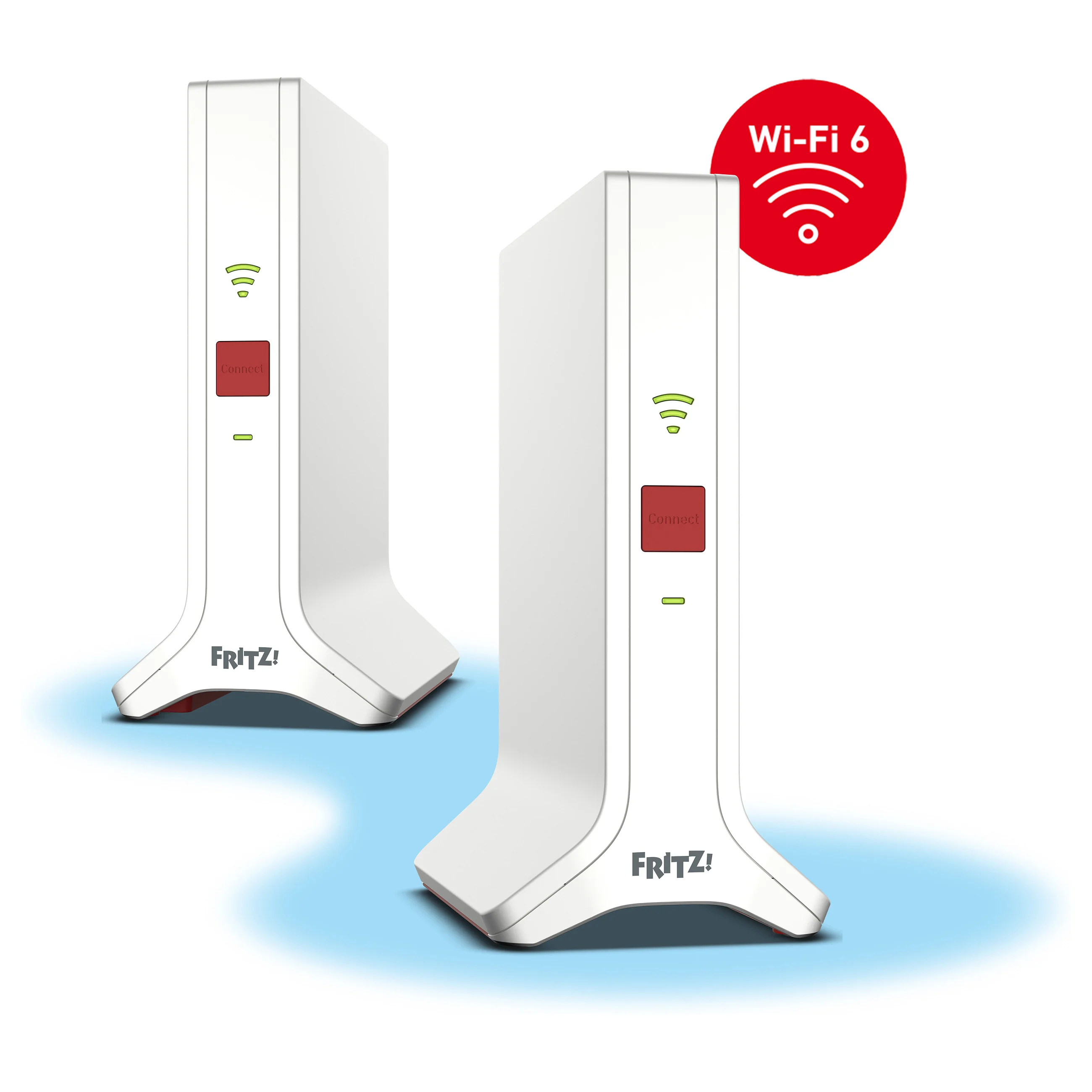 Mesh Set 4200 Dual Band  2 4 GHz 5 GHz  Wi Fi 6E  802 11ax  Rot  Weiss 2x2 4x4 Netzwerk