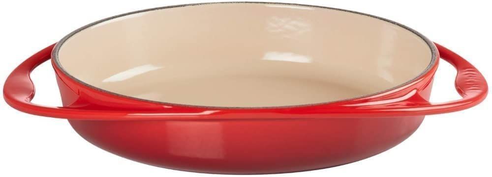 Le Creuset Tatin Backform  25 cm  kirschrot Kueche