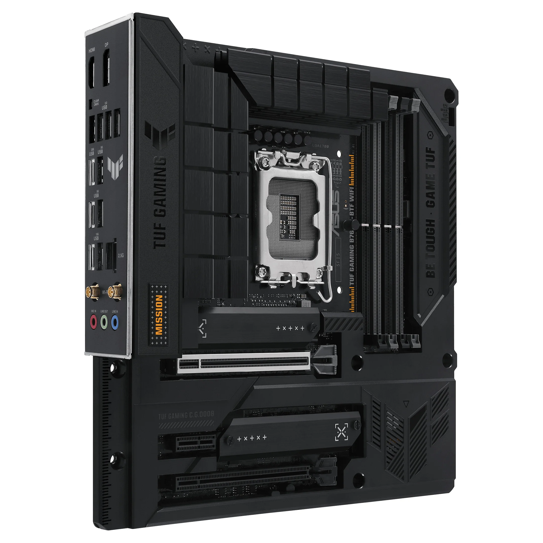 ASUS TUF GAMING B760M BTF WIFI Intel B760 LGA 1700 micro ATX PC-Zubehoer