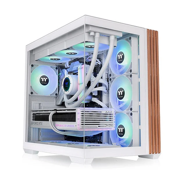 Thermaltake View 380 WS ARGB Snow White PC-Komponenten