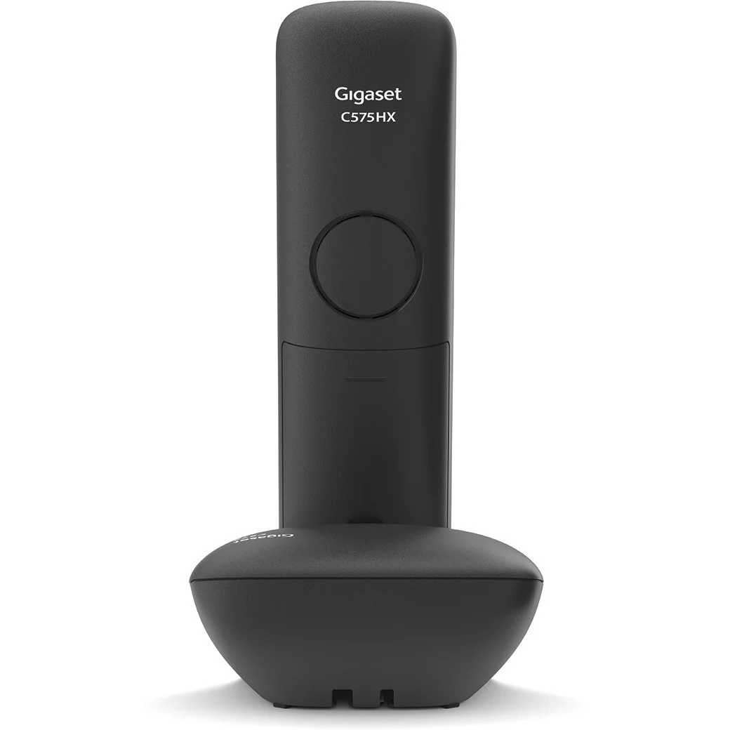 Gigaset c575hx schwarz 5 8 cm 2 2 zoll tft farbdisplay freisprechen telefonbuch hd voice fr dect basisstationen und router Netzwerk