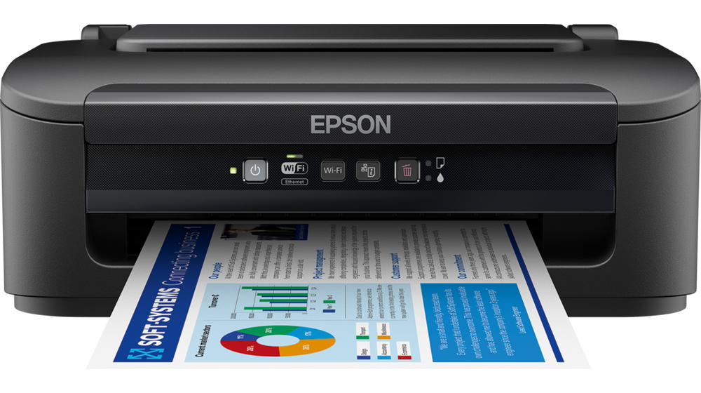Epson T WorkForce WF 2110W Tintenstrahldrucker Drucker & Scanner