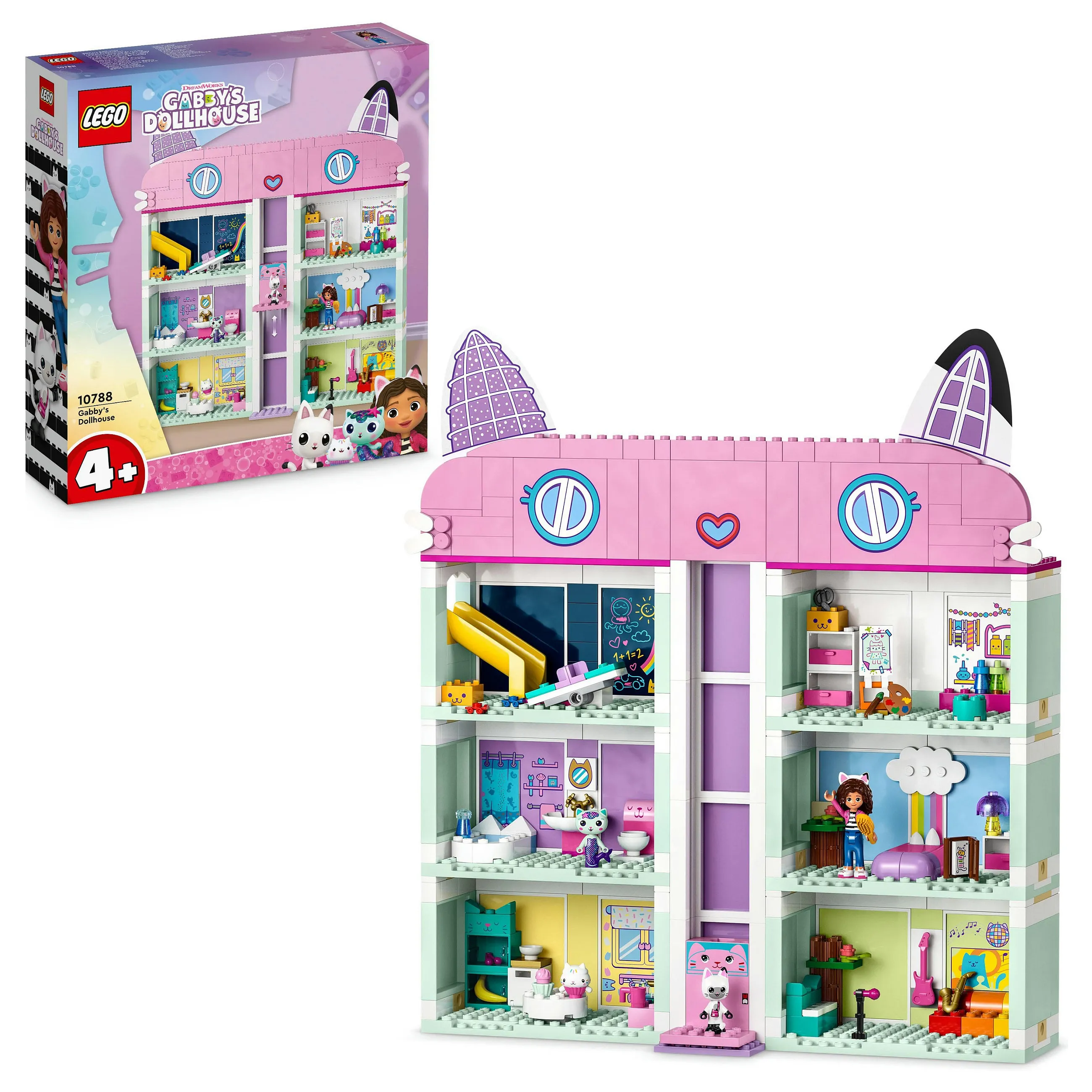 LEGO Gabbys Dollhouse 10788 Gabbys Puppenhaus