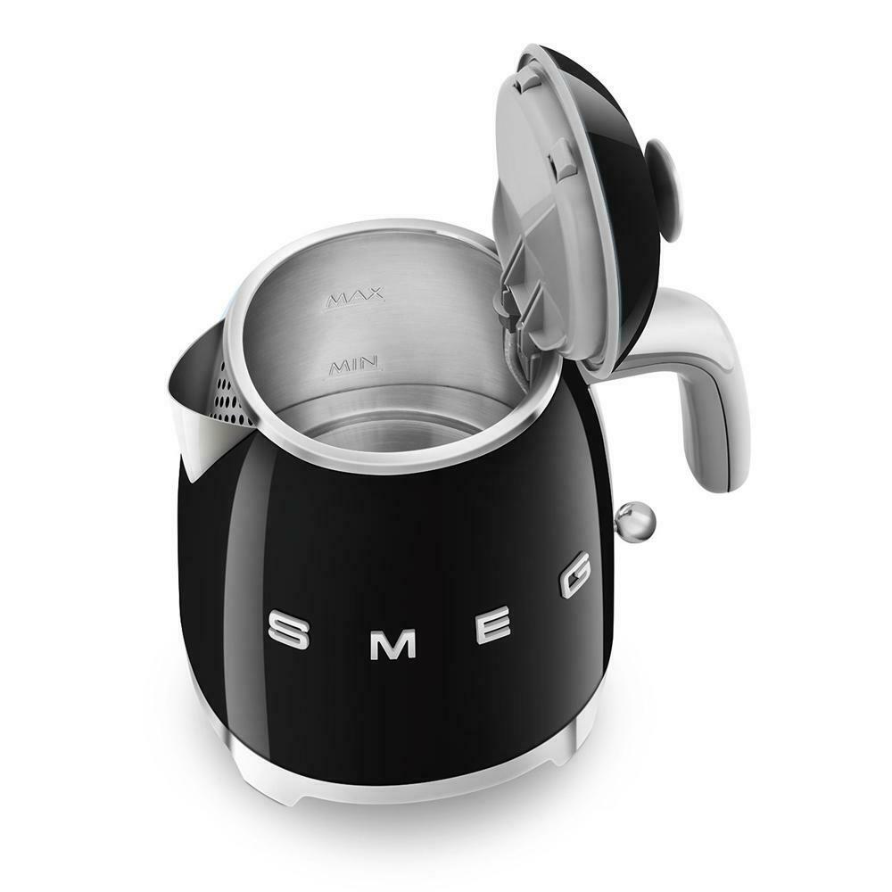 SMEG klf05bleu mini wasserkocher schwarz Kuechenkleingeraete