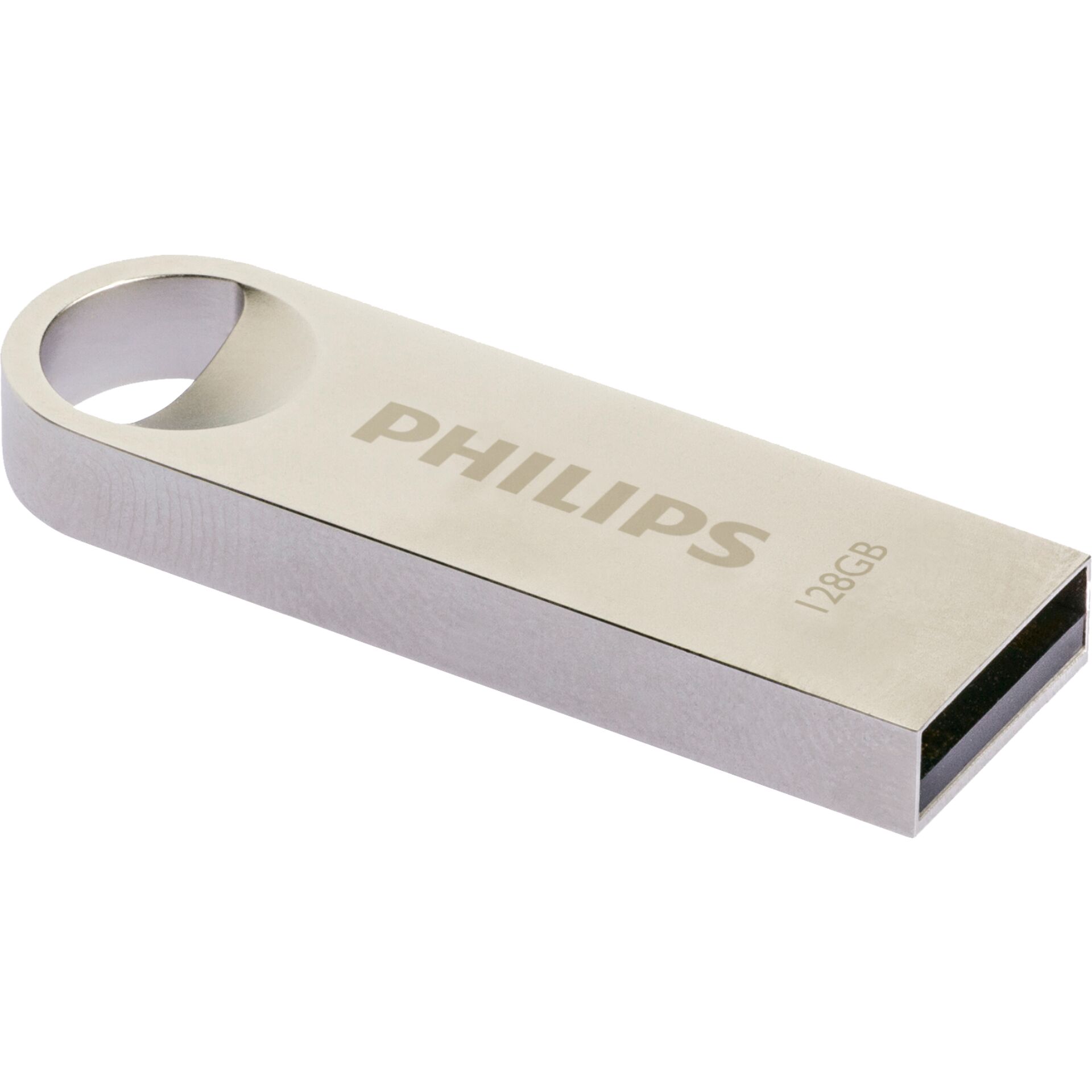 Philips Moon edition USB Stick 128 GB USB Typ A 2 0 Silber Speichermedien