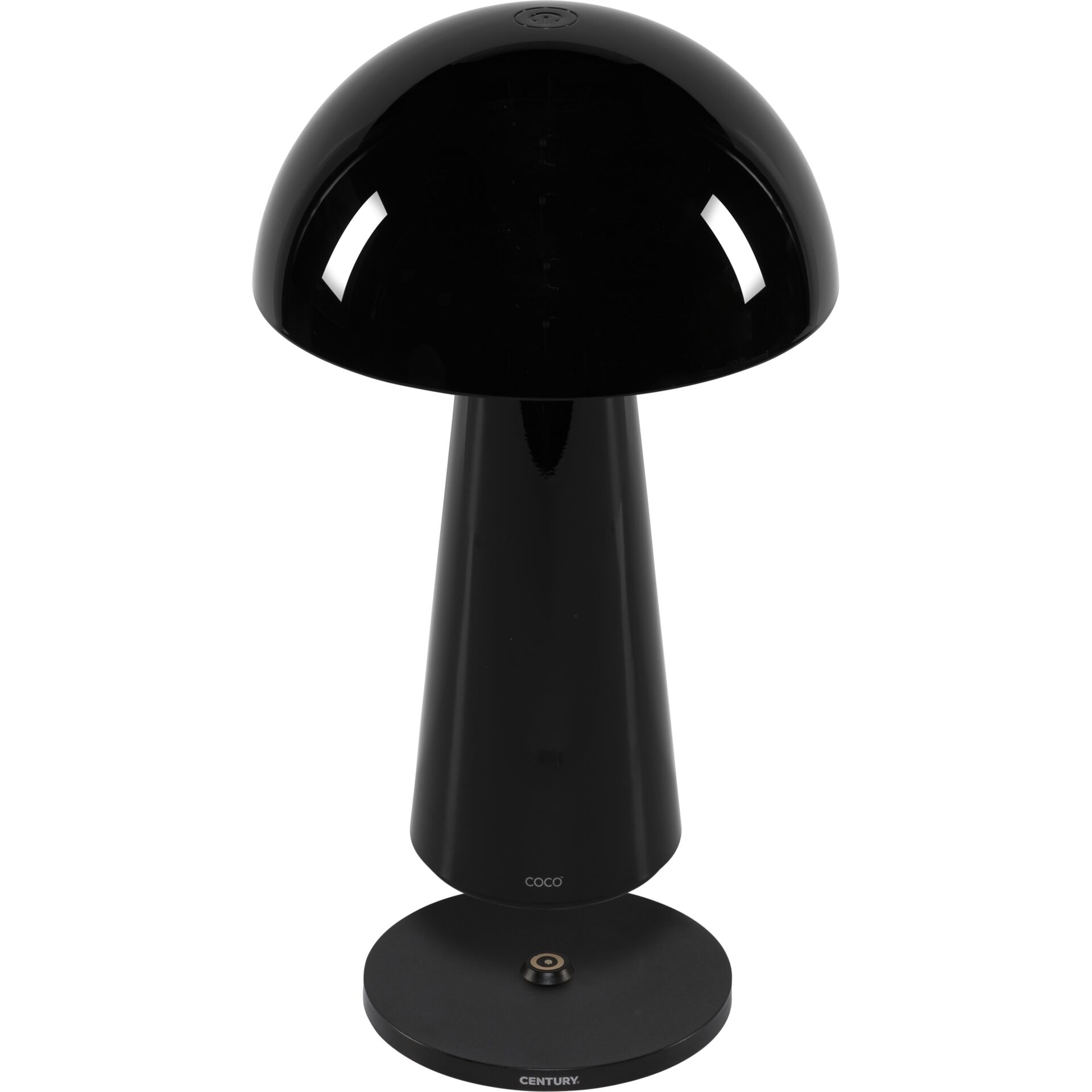 Century LED Tischlampe COCO schw 1 5W 2700K 100 Lumen Dimm  IP44 Beleuchtung