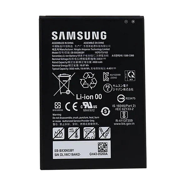 Samsung Ersatzakku fuer Tab Active5  Black Akkus Powerbanks & Kabel