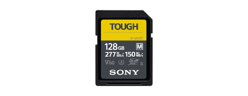 Sony card  xc m tough series 128gb uhs ii class 10 u3 v60 Speichermedien