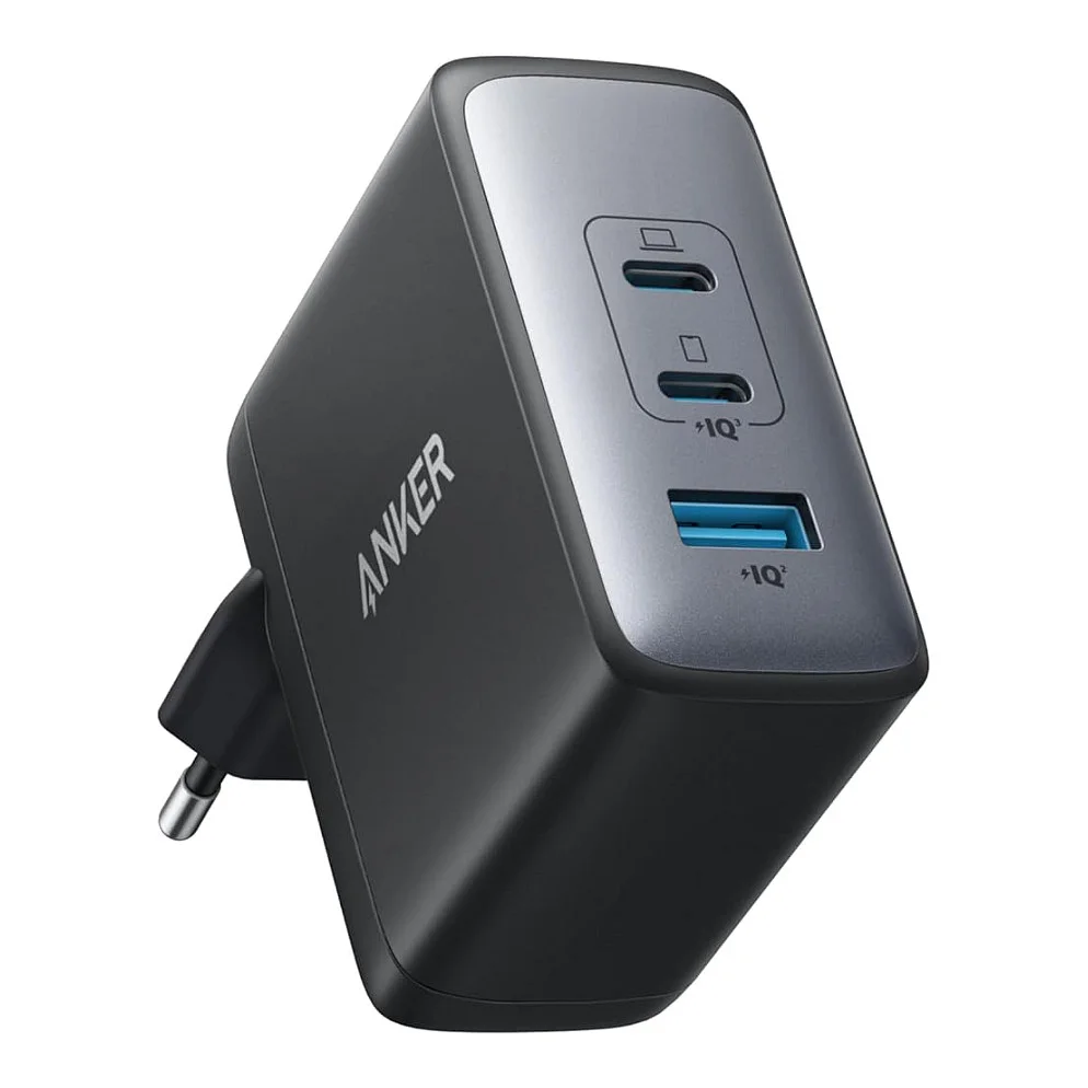 Anker 736 Charger Nano 2 GaN 2 2x USB C 1x USB A 100W black Akkus Powerbanks & Kabel
