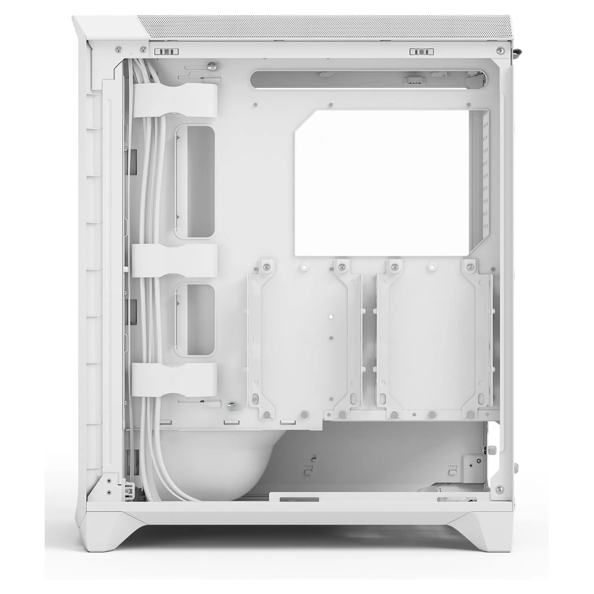 Fractal Design Midi Meshify 3 White TG Clear Tint PC-Zubehoer