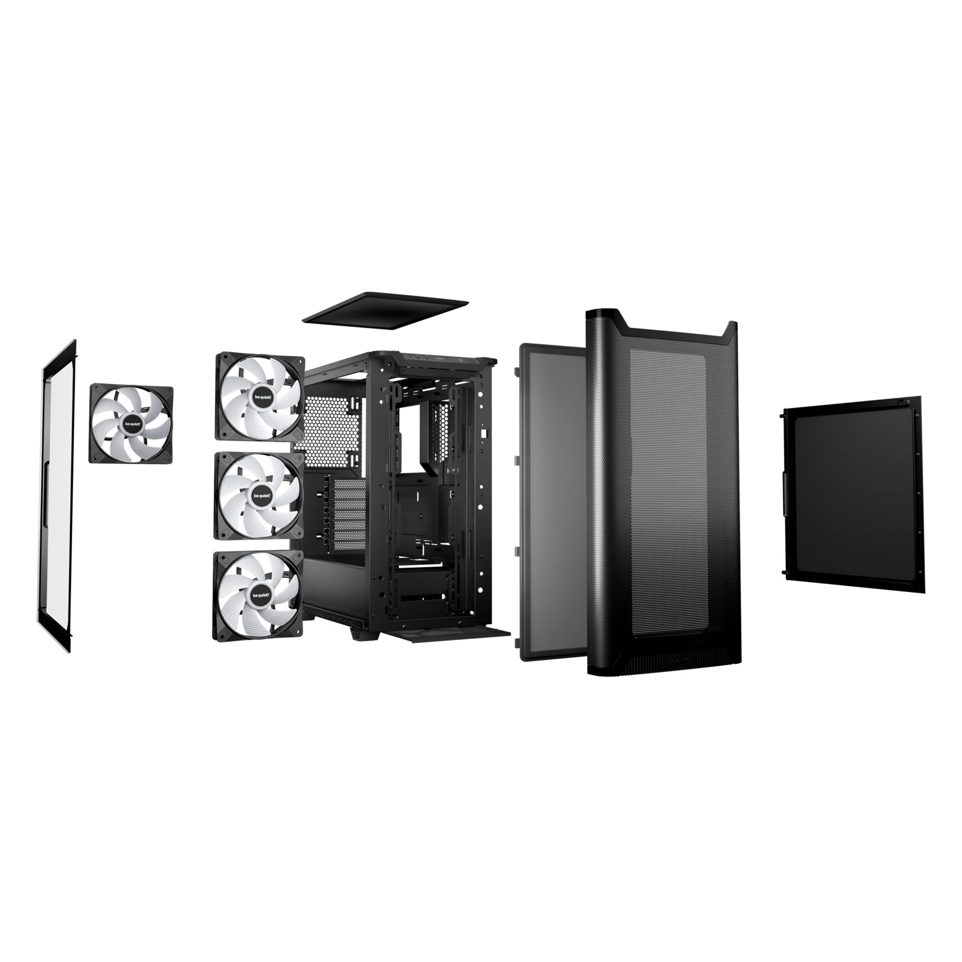 be quiet  Pure Base 501 DX Black Midi Tower Schwarz PC-Komponenten