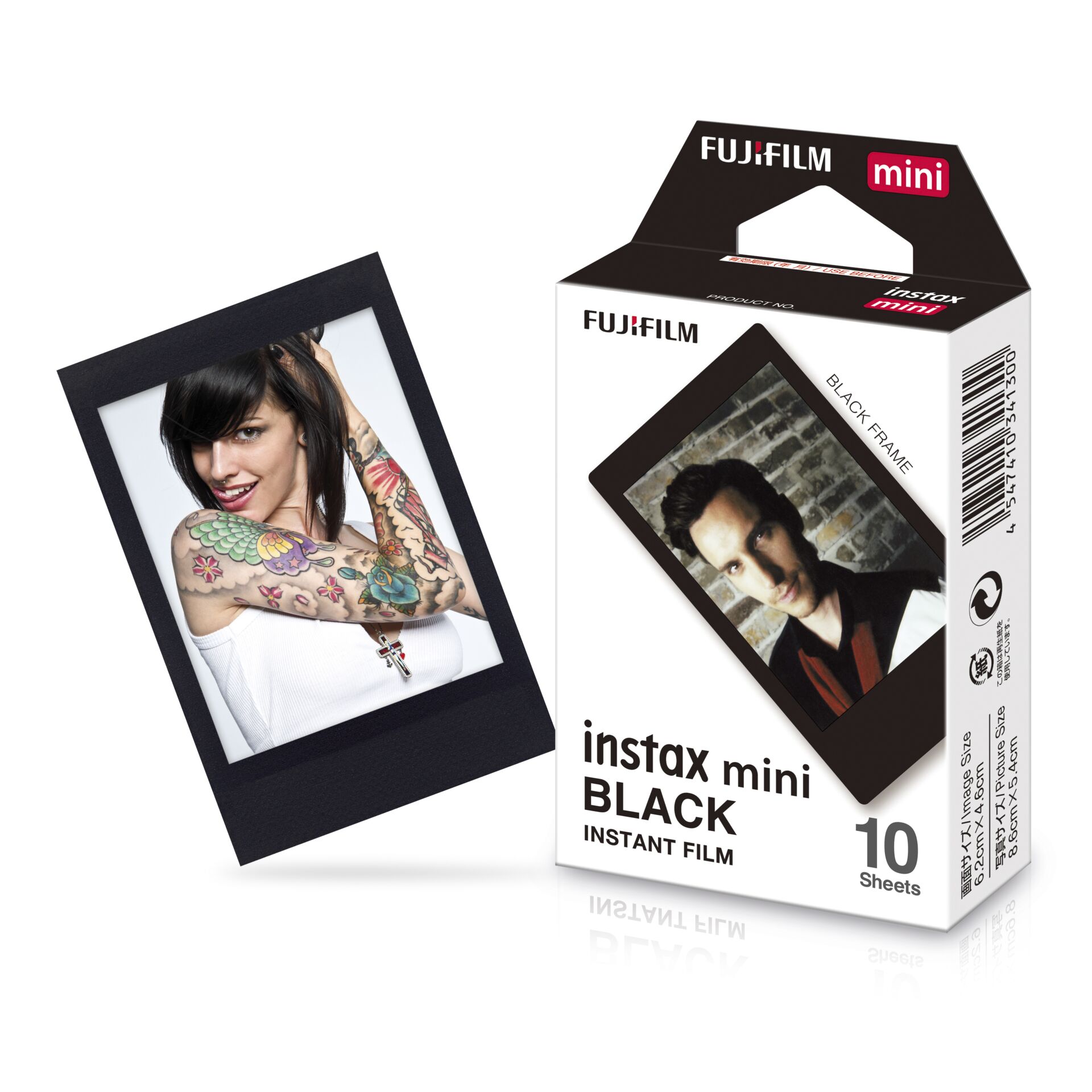 Fujifilm instax mini Film black frame Kamera & Foto