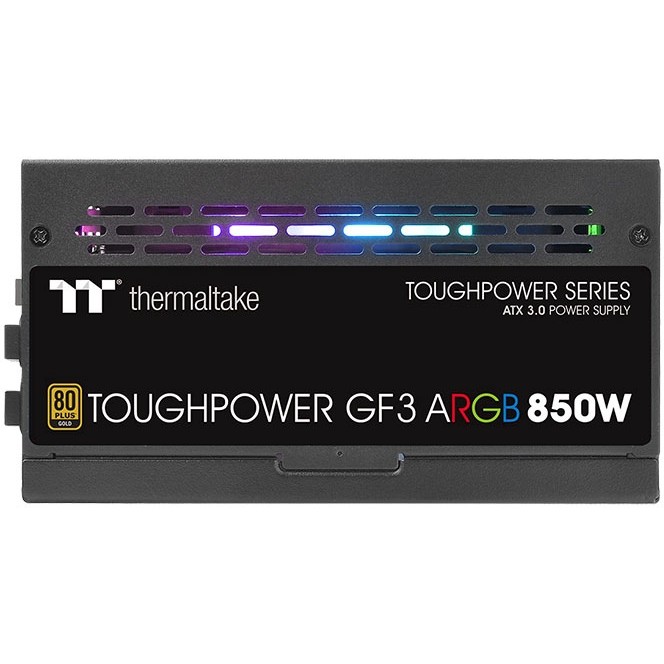 Thermaltake Toughpower GF3 750W Gold ARGB Netzteil   750 Watt   ATX   Modular Kabelmanagement   Schwarz Netzteile