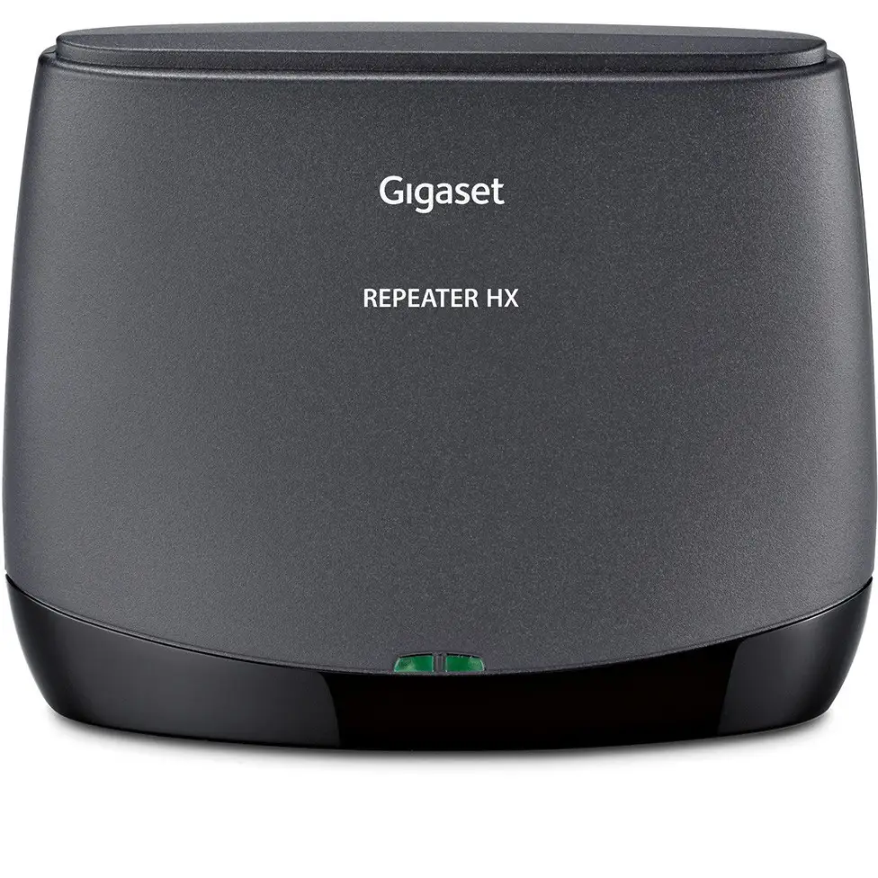 Gigaset Repeater HX WLAN Verstaerker Schwarz Fuer stabiles Mesh Wi Fi