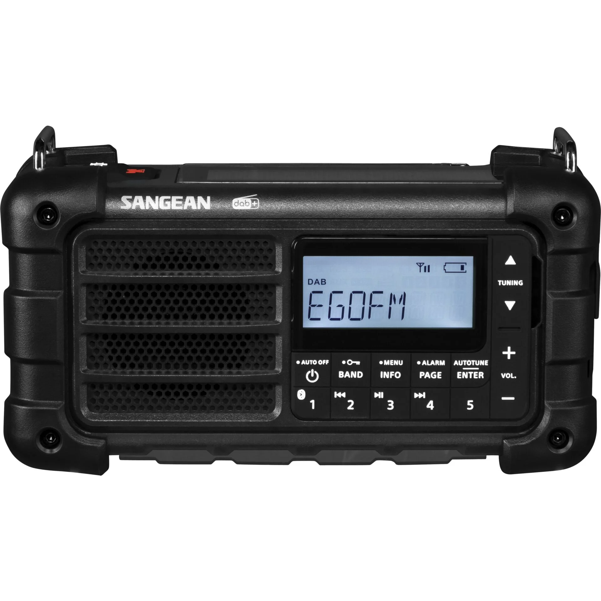Sangean MMR 99 DAB schwarz NotfallKurbelSolar Radio Video & Audio