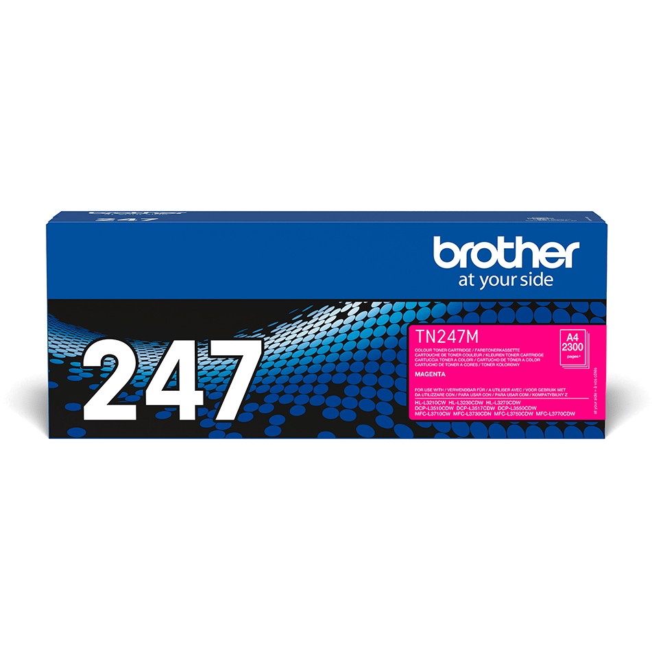 Brother Toner TN 247M Magenta bis zu 2 300 Seiten nach ISO IEC 19798 Drucker & Scanner
