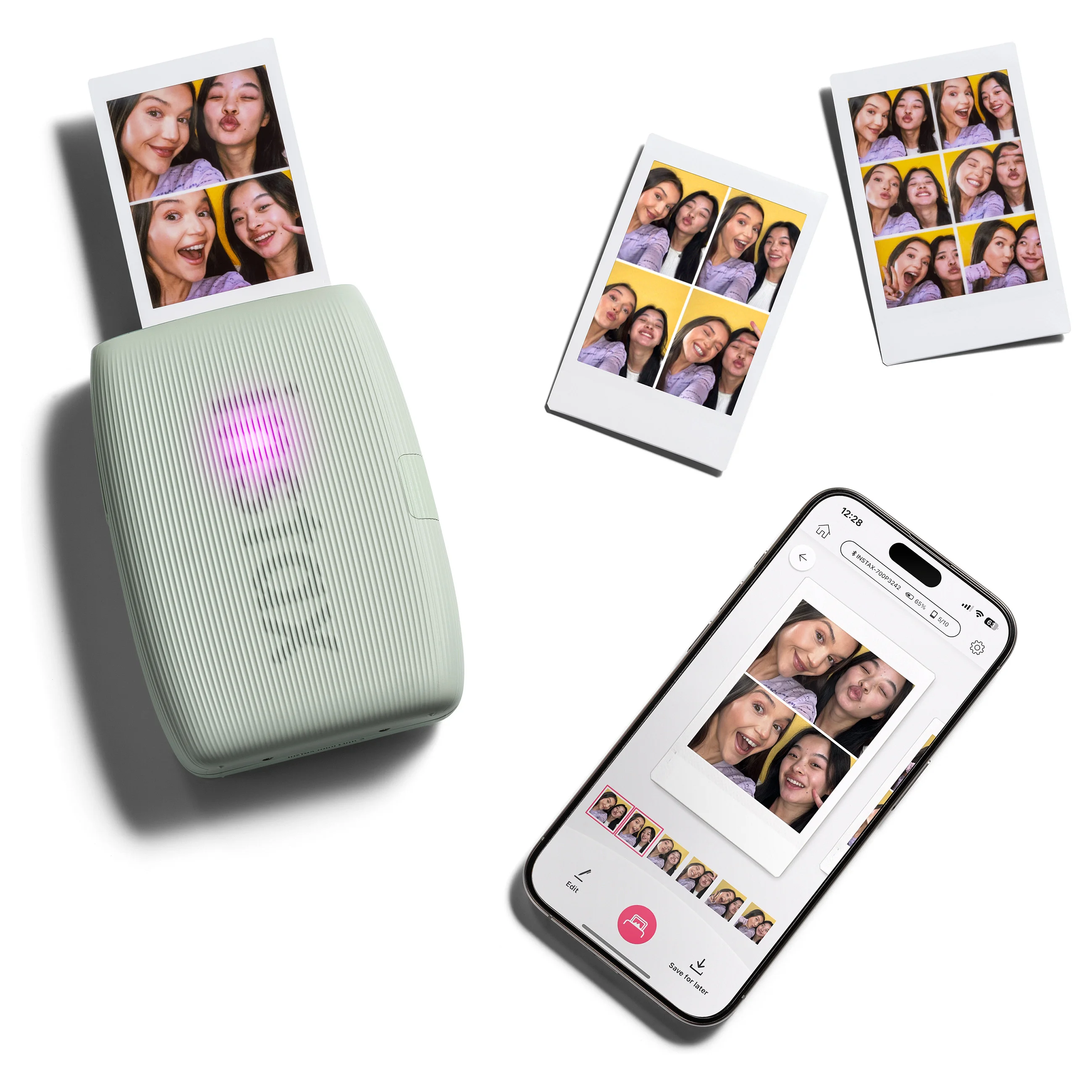 Fujifilm instax mini Link 3 EX D Sage Green Drucker & Scanner