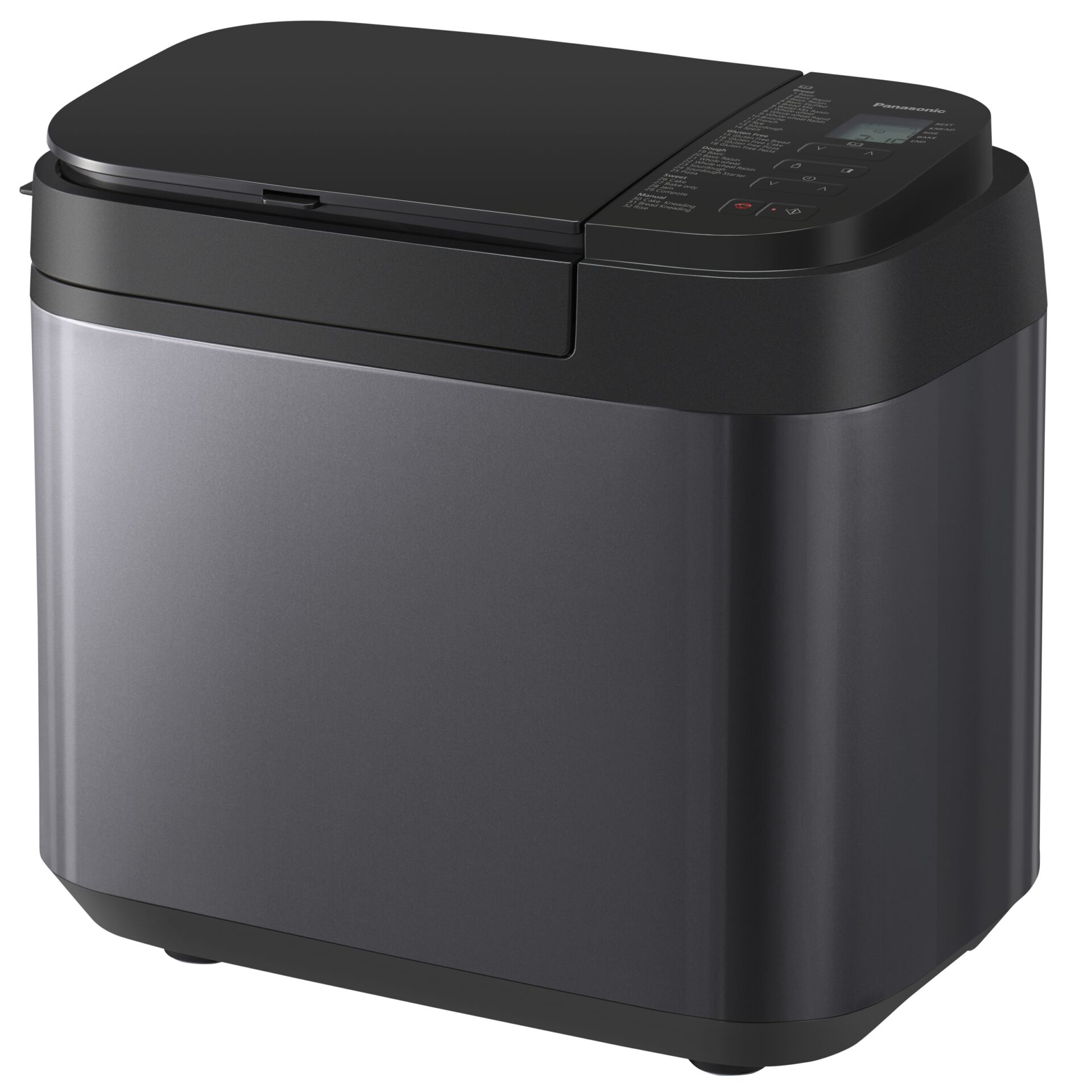 Panasonic SD YR 2540 HXD Dunkelgrau Backoefen & Mikrowellen