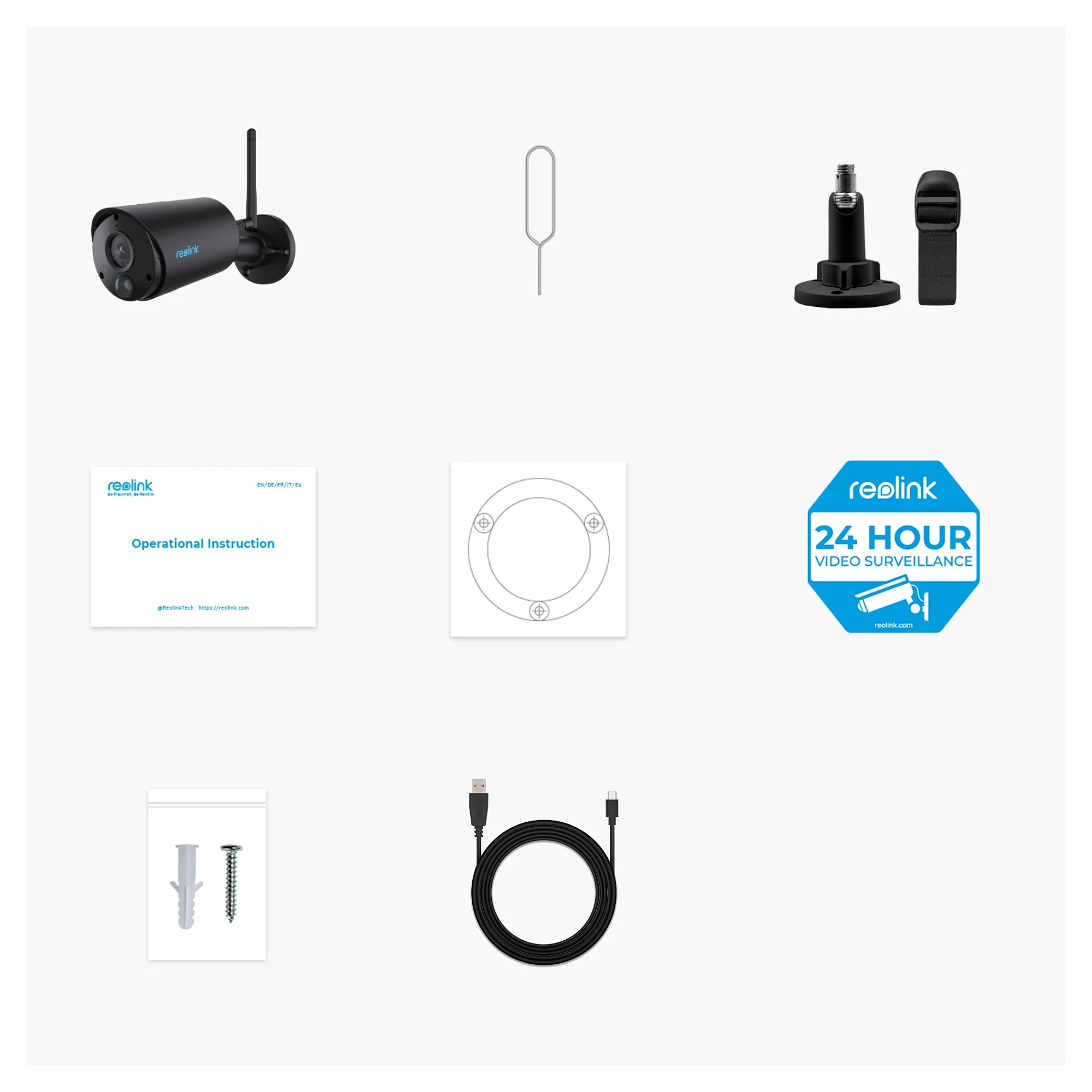 Reolink Argus Series B320 B Battery WiFi Ueberwachungskameras