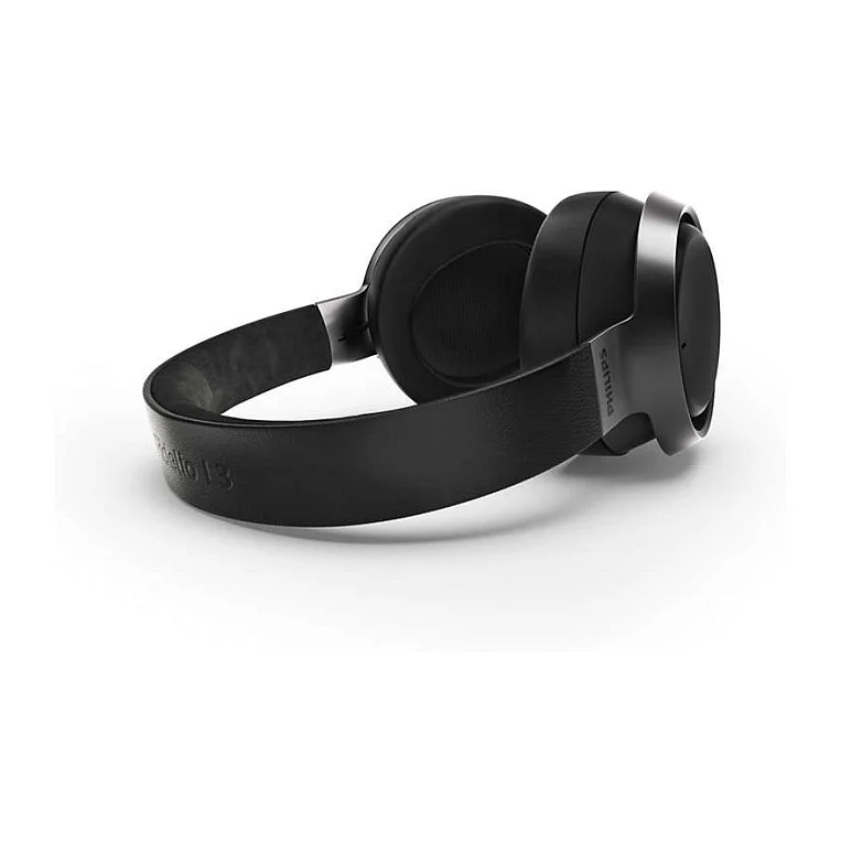 Philips Fidelio Kopfh rer Verkabelt   Kabellos Kopfband Anrufe Musik Bluetooth Schwarz Over-Ear