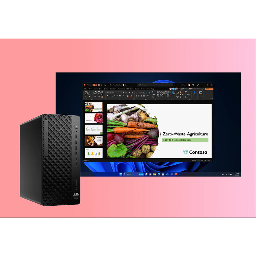 HP EliteDesk 8 Tower G1i AI Intel Core Ultra 5 235 16 GB DDR5 SDRAM 512 GB SSD Windows 11 Pro PC AI PC Schwarz PC-Zubehoer