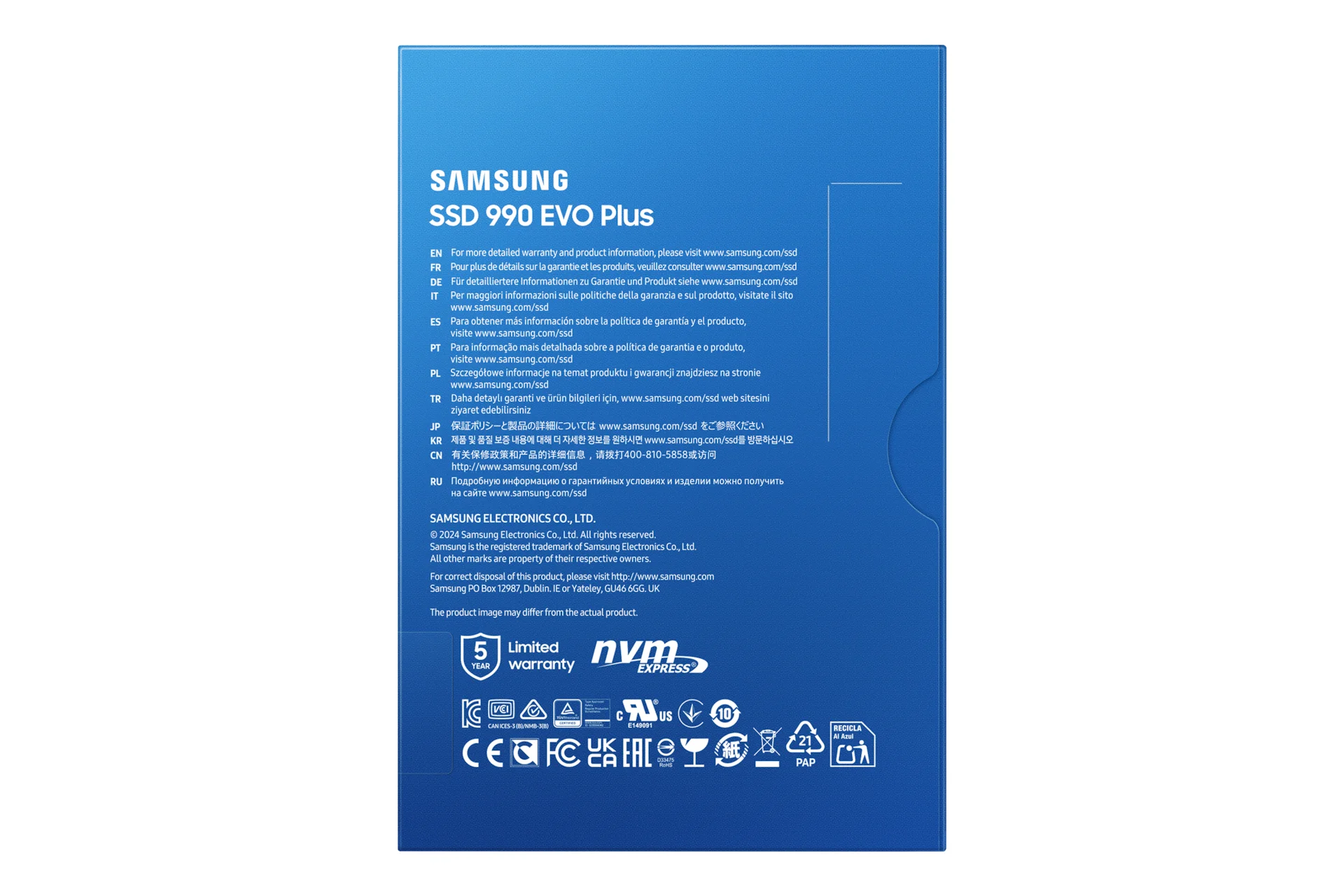 Samsung 990 EVO Plus NVMe  M 2 SSD   2 TB Speichermedien