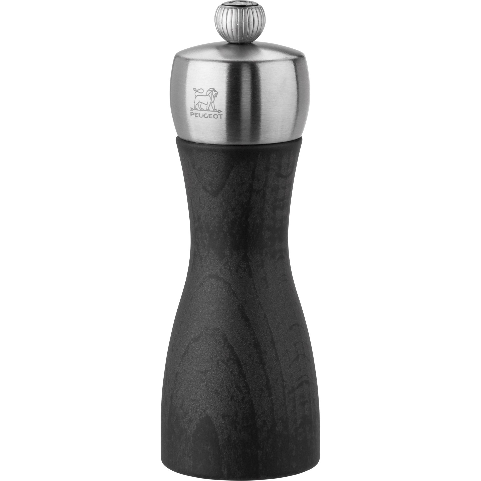 Peugeot Fidji Salzmuehle 15 cm Graphit aus Holz und Edelstahl Mixer & Zerkleinerer