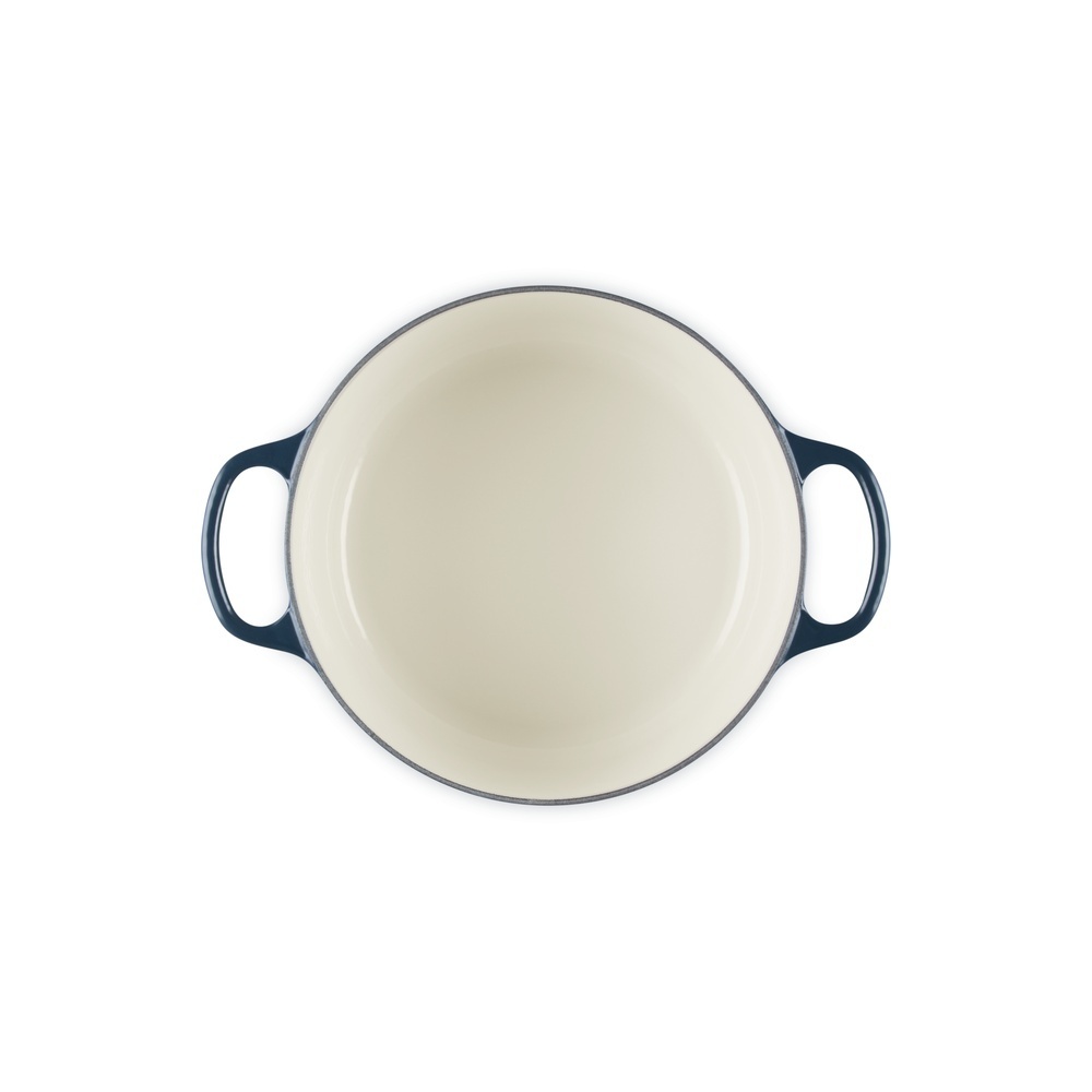Le Creuset Signature Braeter rund 24 cm nuit Kuechenkleingeraete