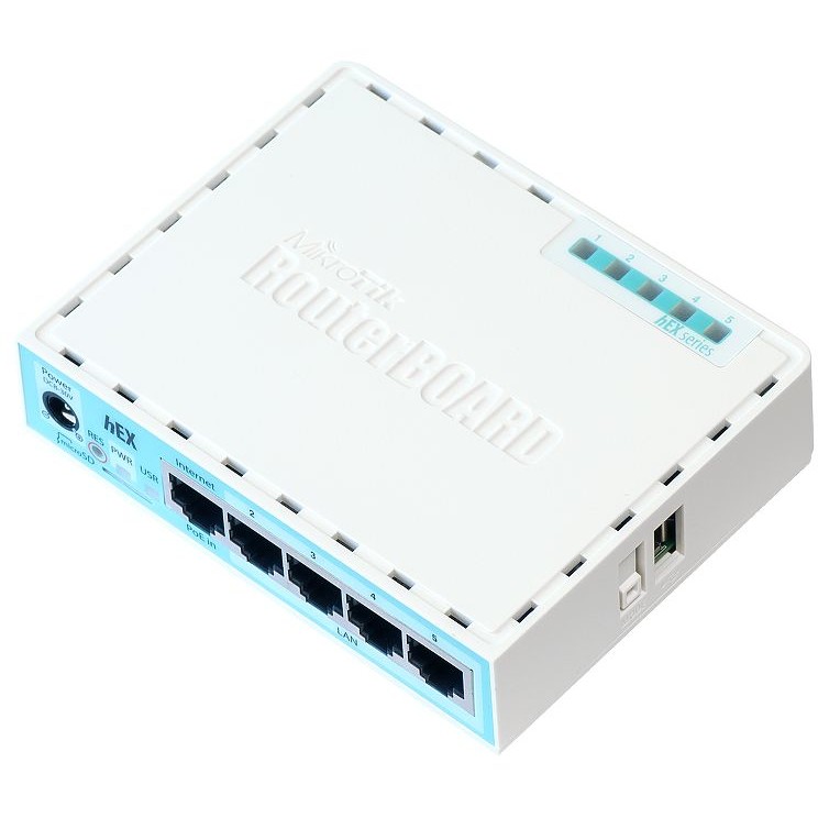 MikroTik 4P RouterBOARD RB750GR3 Router Netzwerk