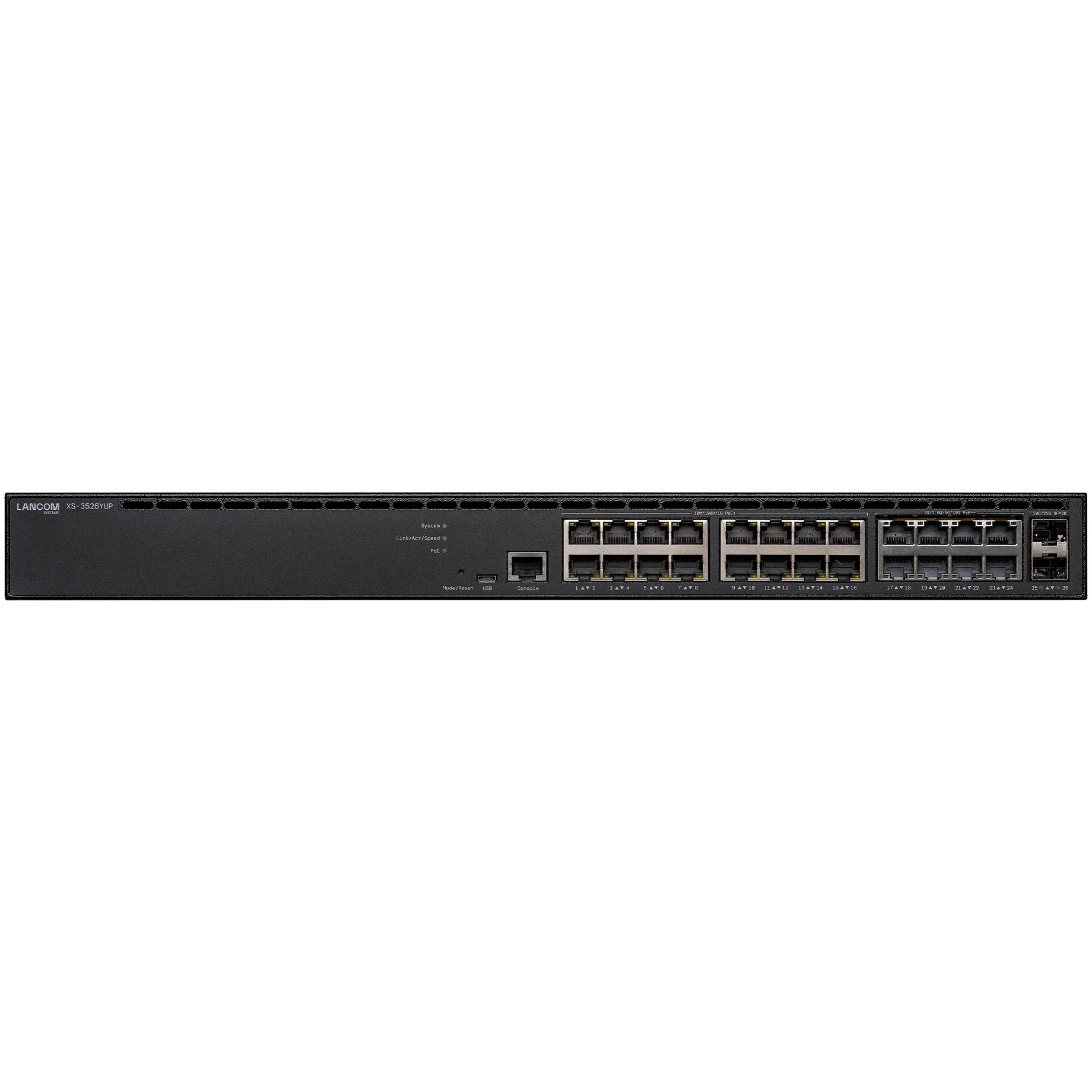 LANCOM XS 3526YUP Switch 24x Gigabit Ports 2x SFP 1U Rack Switches