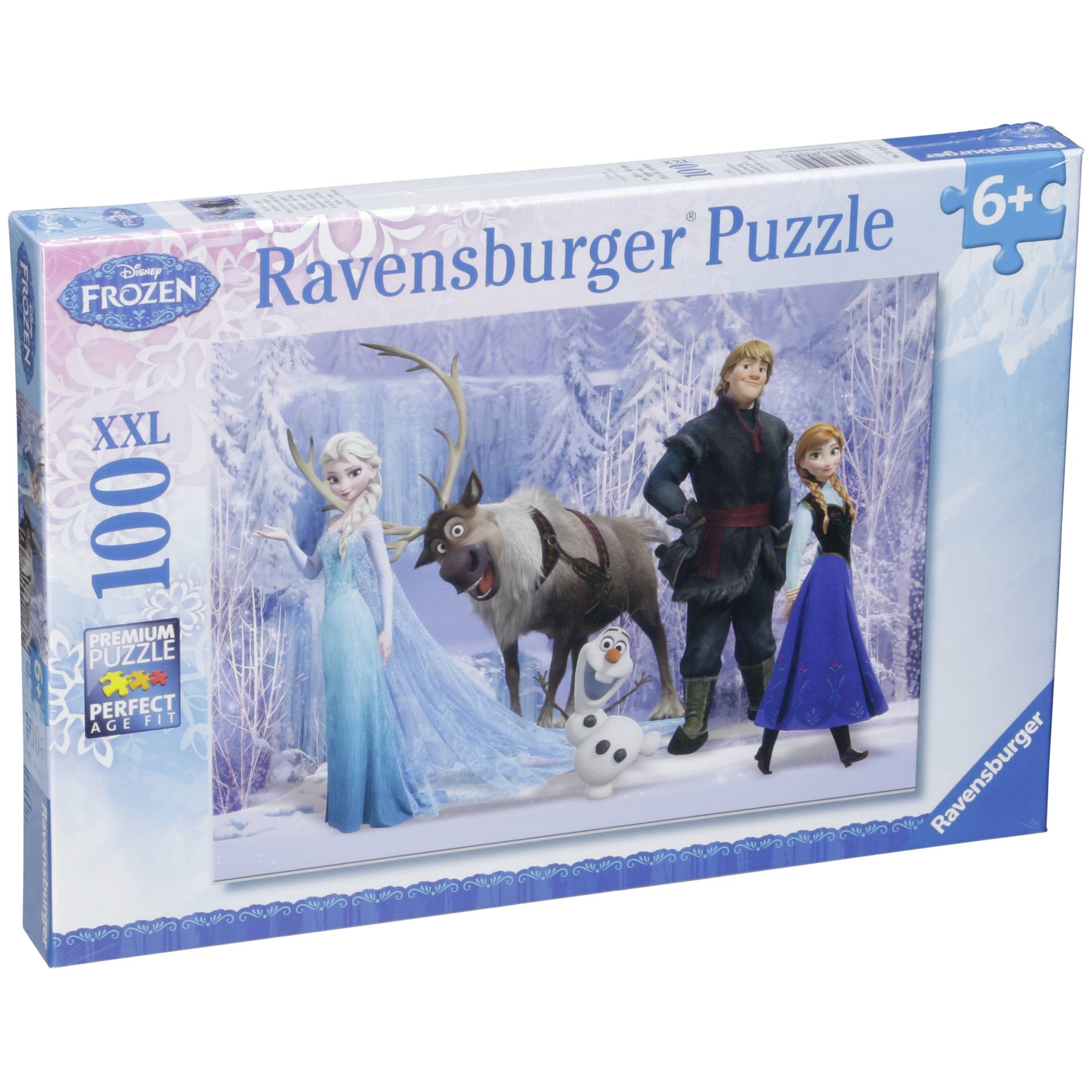 Ravensburger Im Reich der Schneekoenigin 100 Teile XXL Brettspiele & Puzzle
