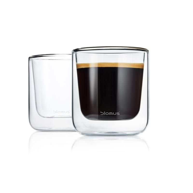 BLOMUS Doppelwandige Kaffeeglaeser Zubehoer Kaffeemaschinen