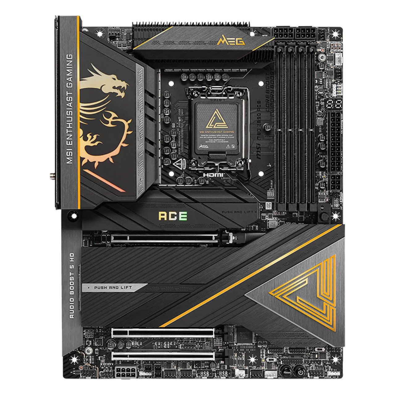 MSI MEG Z890 ACE Motherboard Intel Z890 LGA 1851  Socket V1  ATX PC-Zubehoer