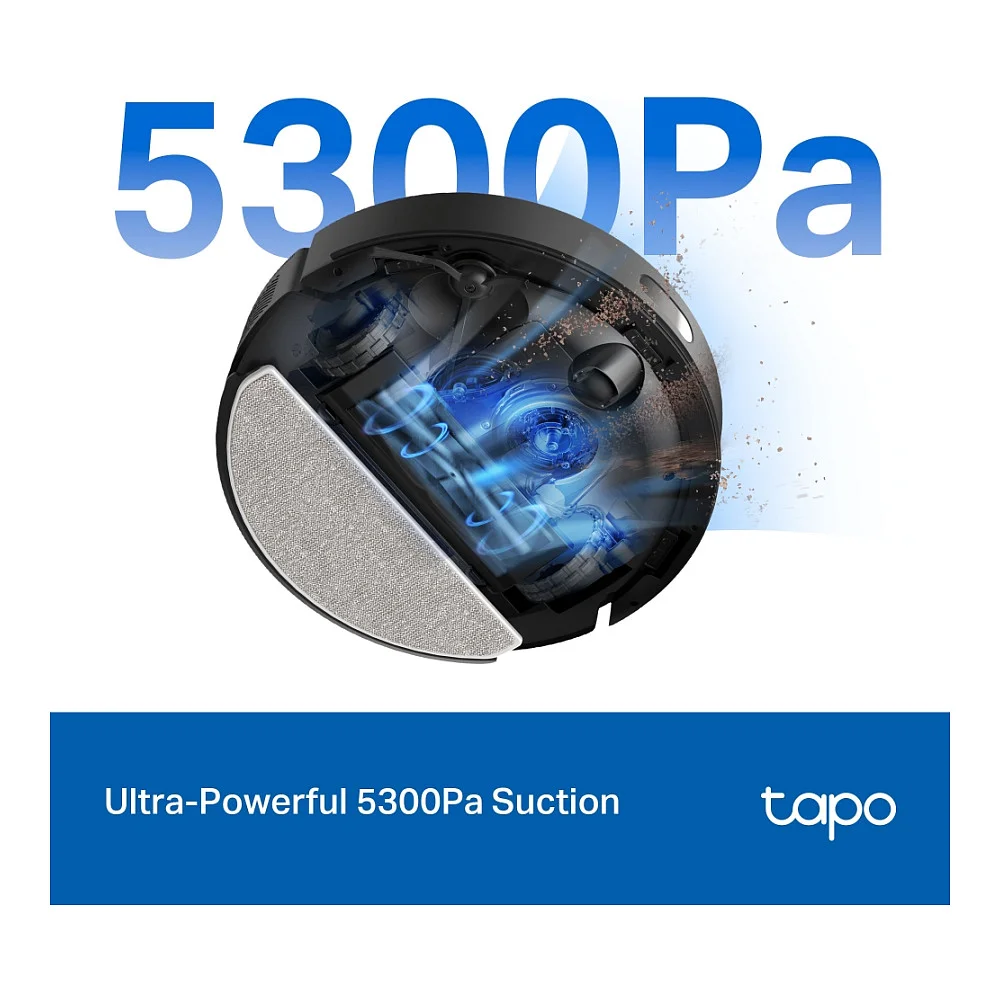 TP Link Tapo RV30 Max Plus Schwarz Staubsauger & Reiniger