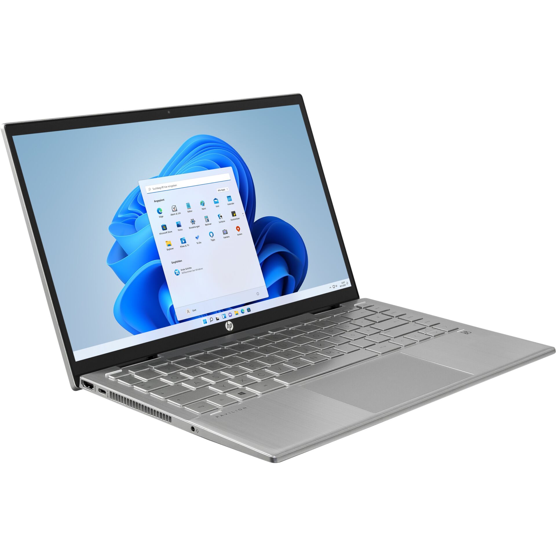 HP Pavilion x360 14 ek1652ng Intel  Core  i5 i5 1335U Hybrid  2 in 1  35 6 cm  14   Touchscreen Full HD 8 GB DDR4 SDRAM 512 GB SSD Wi Fi 6  802 11ax  Windows 11 Home Silber Notebook & Tablet Zubehoer