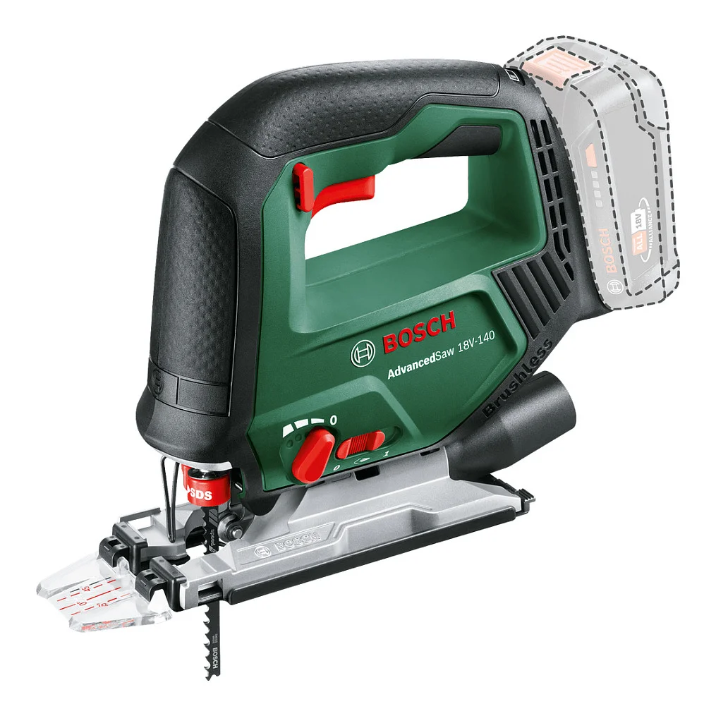 Bosch AdvancedSaw 18V 140 Akku Stichsaege Saegen